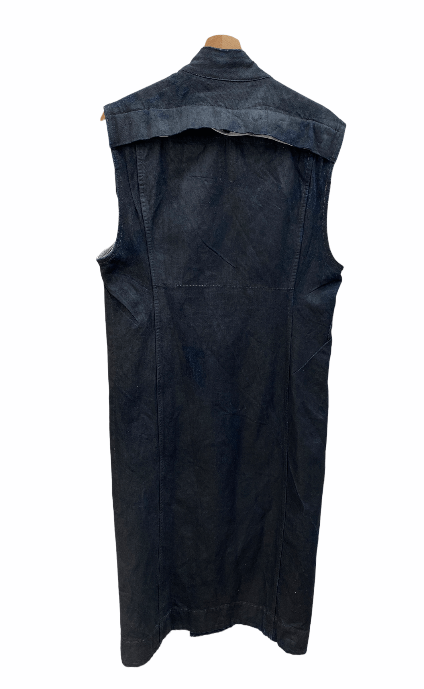 Rick Owens × Rick Owens Drkshdw Black Waxed Coat Size US S / EU 44-46 / 1 - 6 Thumbnail