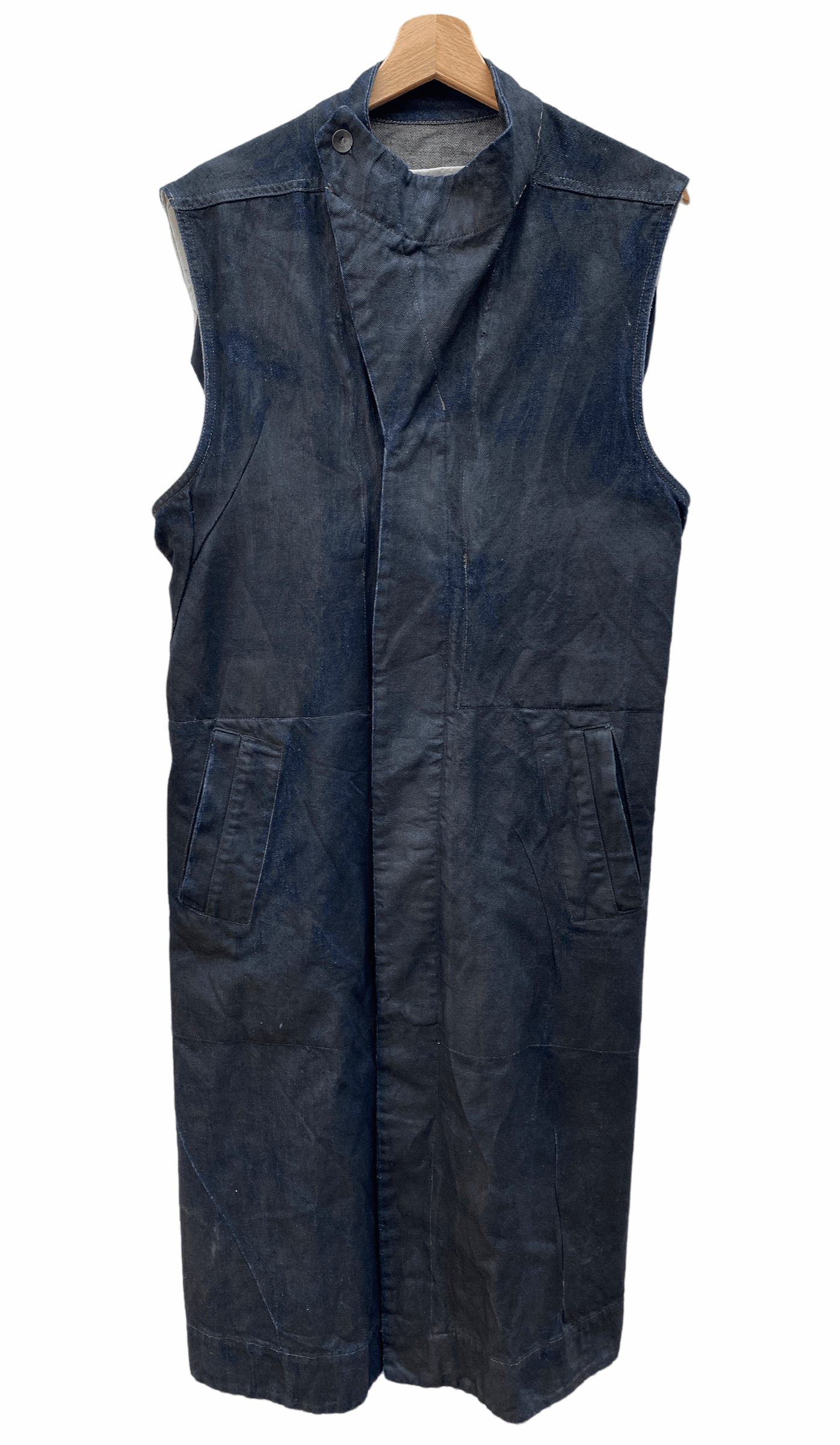 Rick Owens × Rick Owens Drkshdw Black Waxed Coat Size US S / EU 44-46 / 1 - 3 Thumbnail