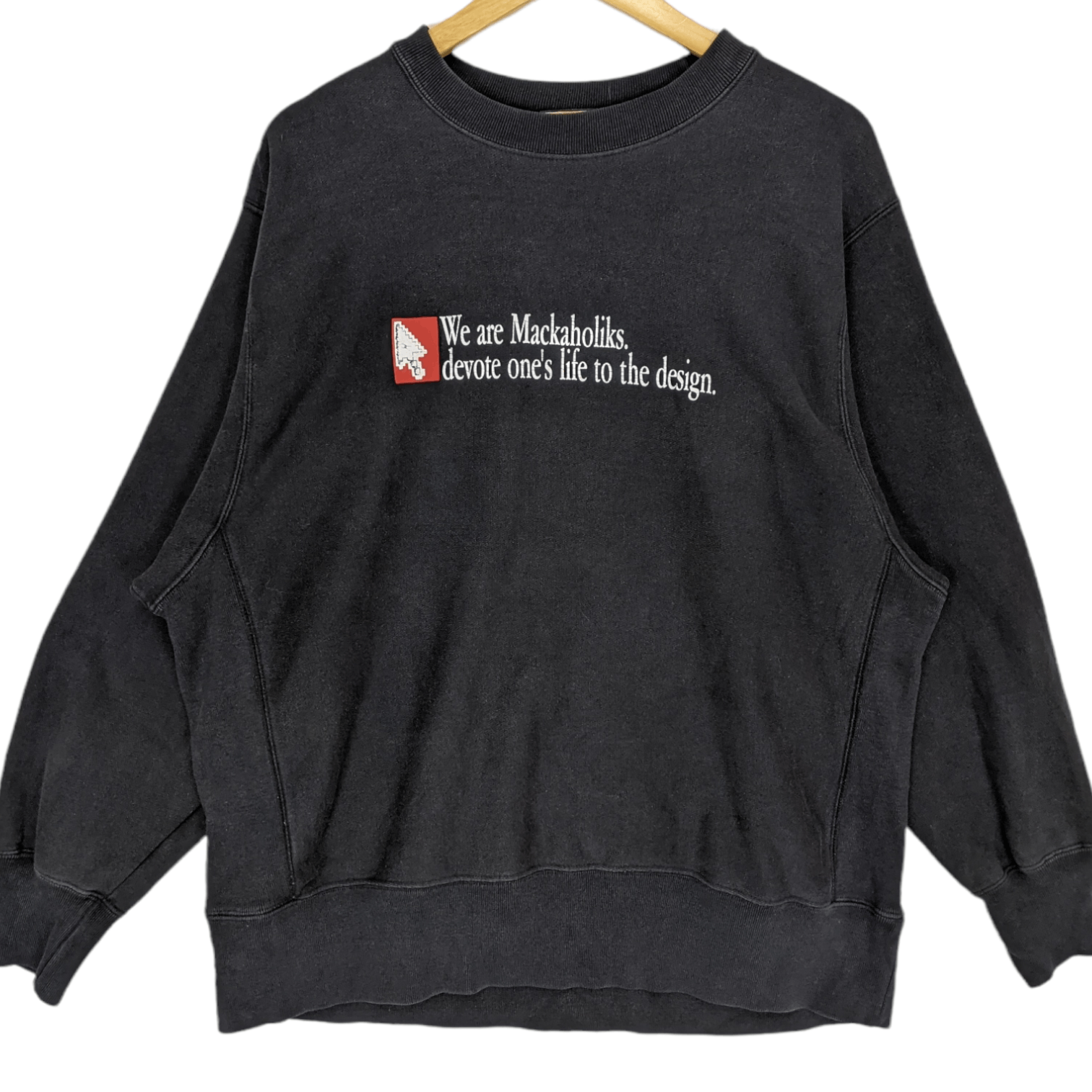 Apple JUS-2 Mackaholics Apple Microsoft Iphone Android Sweatshirt Size US L / EU 52-54 / 3 - 2 Thumbnail