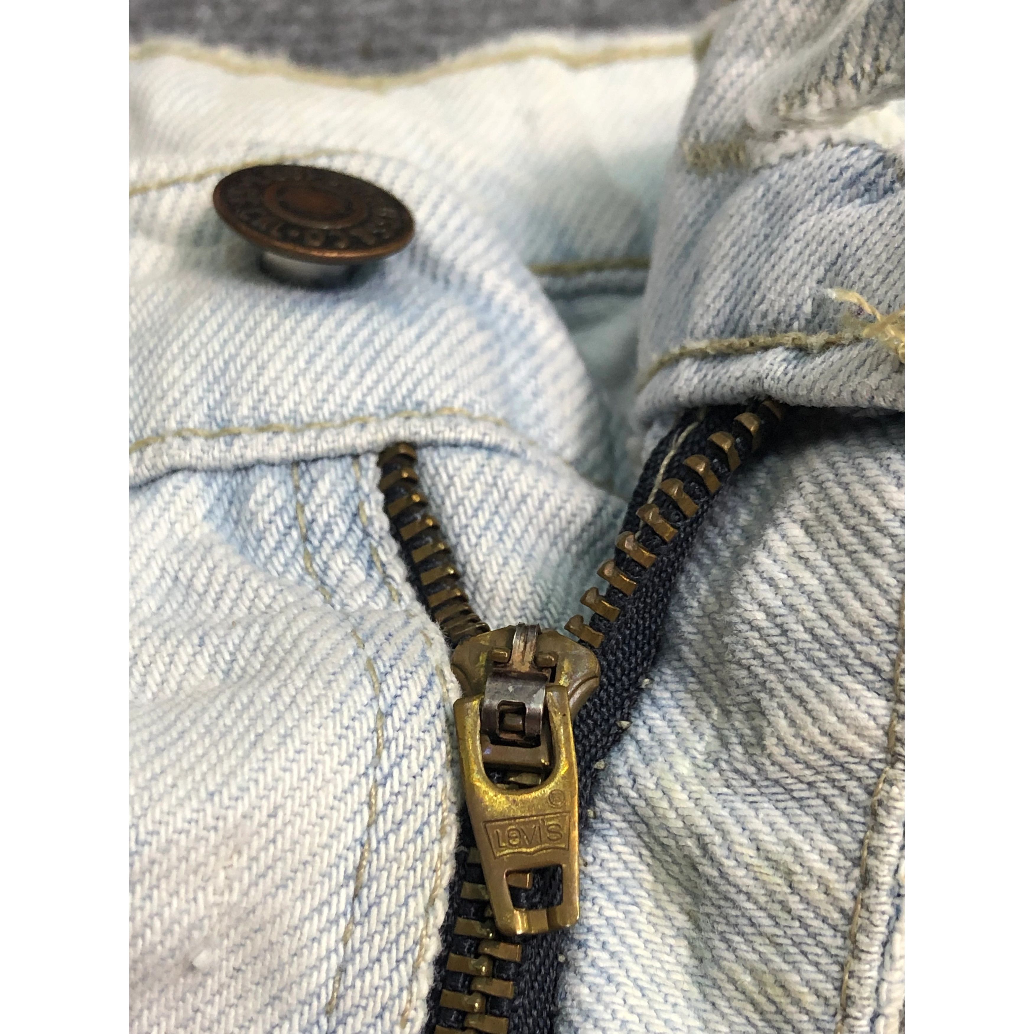 Levi's Vintage 90s Levis 505 Regular Fit Faded Denim DP0195 Size US 28 / EU 44 - 7 Thumbnail