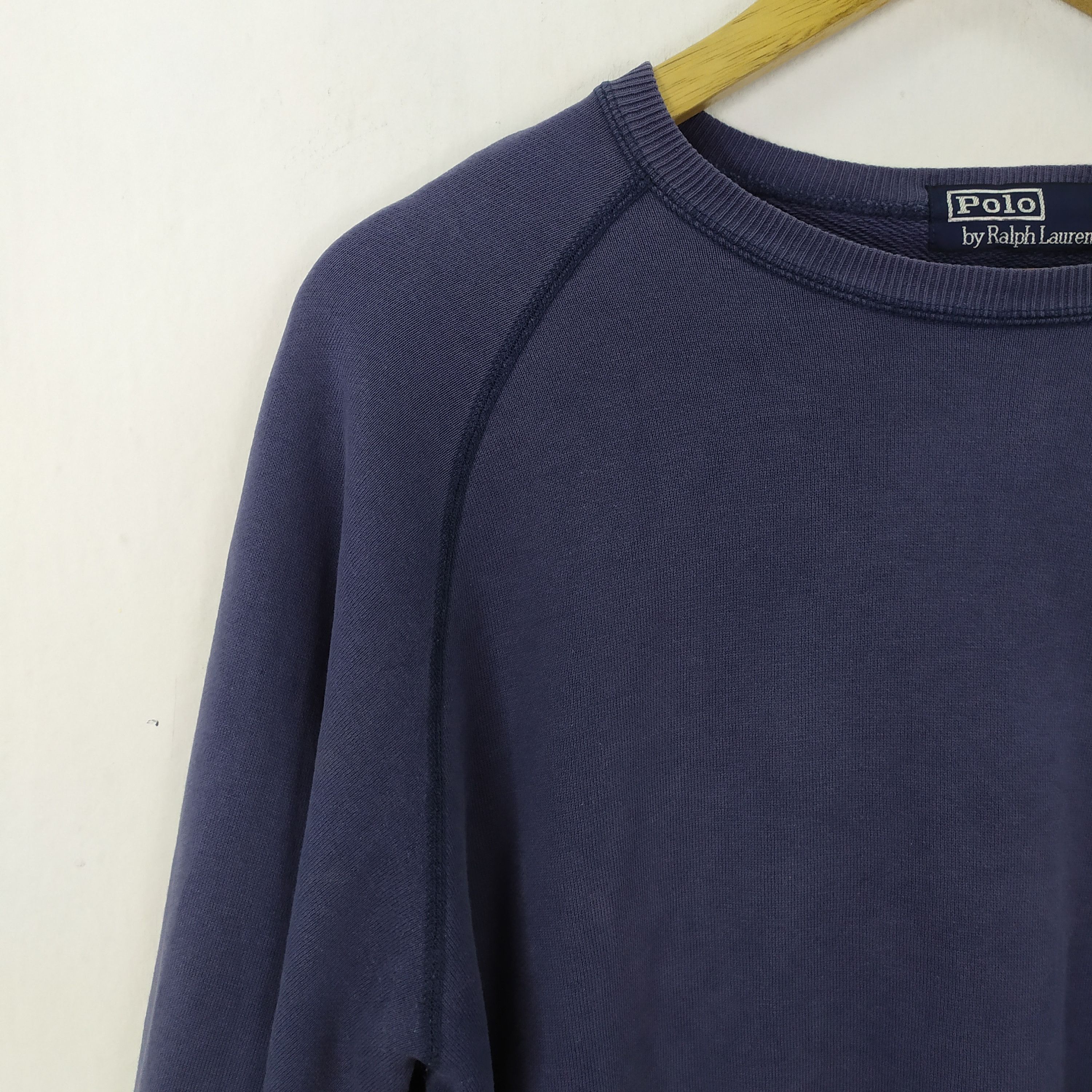 Polo Ralph Lauren VINTAGE POLO RALPH LAUREN FADED SWEATSHIRT Size US L / EU 52-54 / 3 - 2 Thumbnail