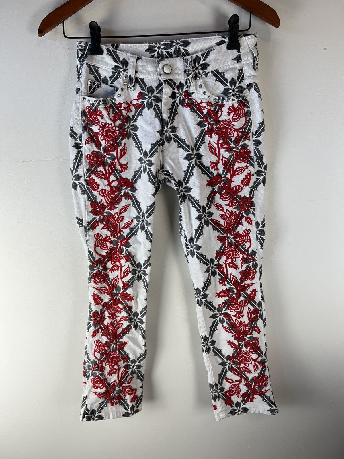 Isabel Marant Isabel marant floral print 2013 spring jeans Size 26" / US 2 / IT 38 - 1 Thumbnail