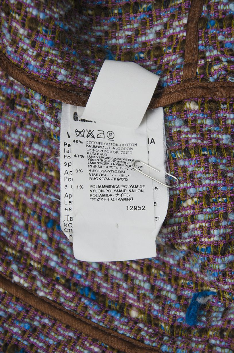 Missoni MISSONI Multicolor Single Breasted Knit Coat Size M / US 6-8 / IT 42-44 - 11 Thumbnail