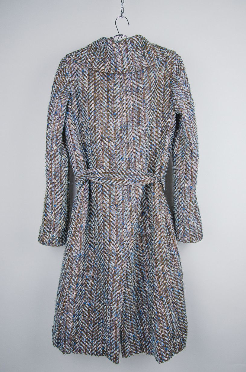 Missoni MISSONI Multicolor Single Breasted Knit Coat Size M / US 6-8 / IT 42-44 - 5 Thumbnail