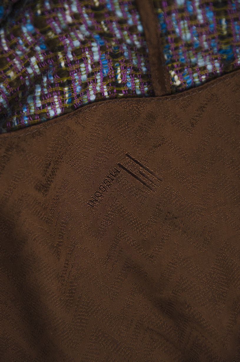 Missoni MISSONI Multicolor Single Breasted Knit Coat Size M / US 6-8 / IT 42-44 - 7 Thumbnail