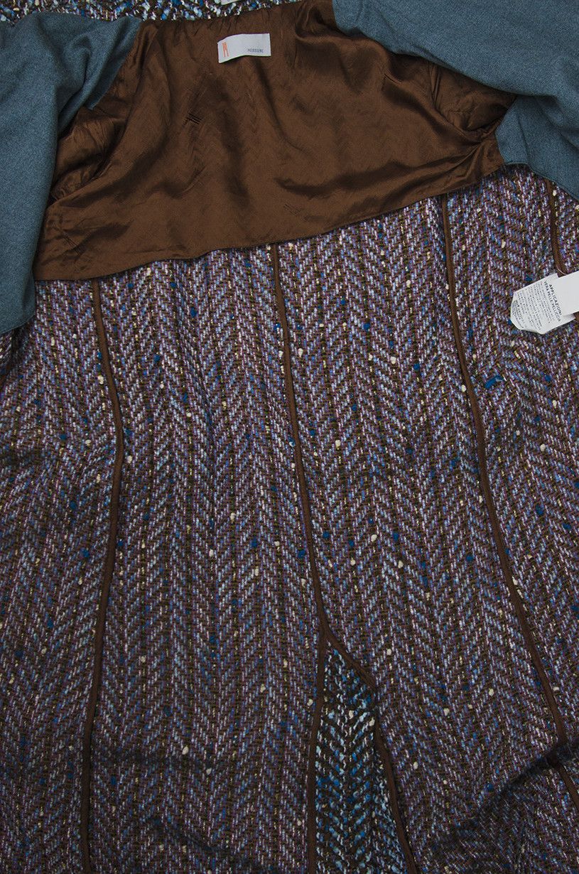 Missoni MISSONI Multicolor Single Breasted Knit Coat Size M / US 6-8 / IT 42-44 - 13 Thumbnail