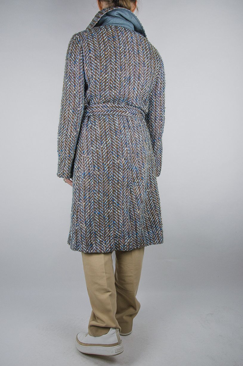 Missoni MISSONI Multicolor Single Breasted Knit Coat Size M / US 6-8 / IT 42-44 - 4 Thumbnail