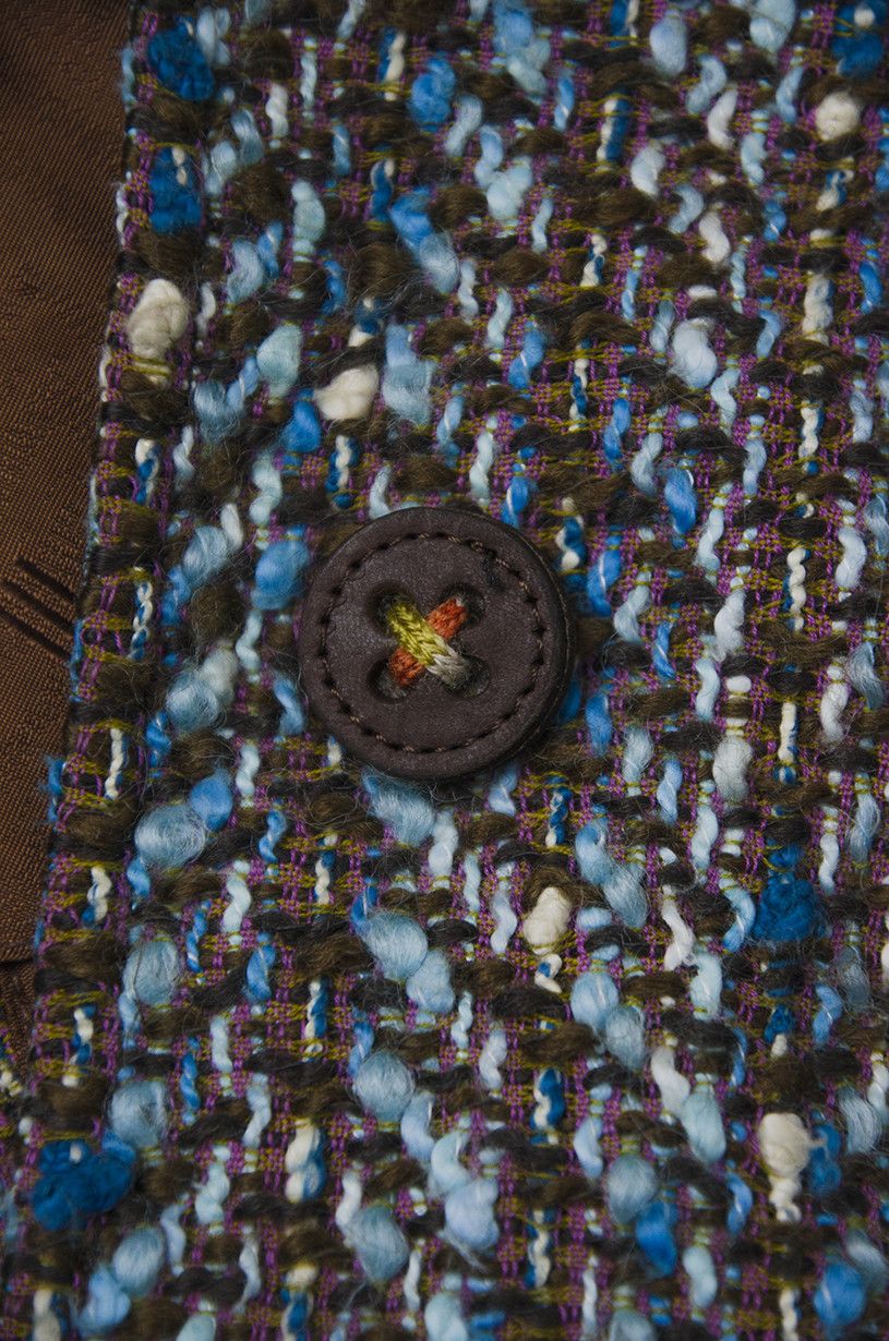 Missoni MISSONI Multicolor Single Breasted Knit Coat Size M / US 6-8 / IT 42-44 - 9 Thumbnail