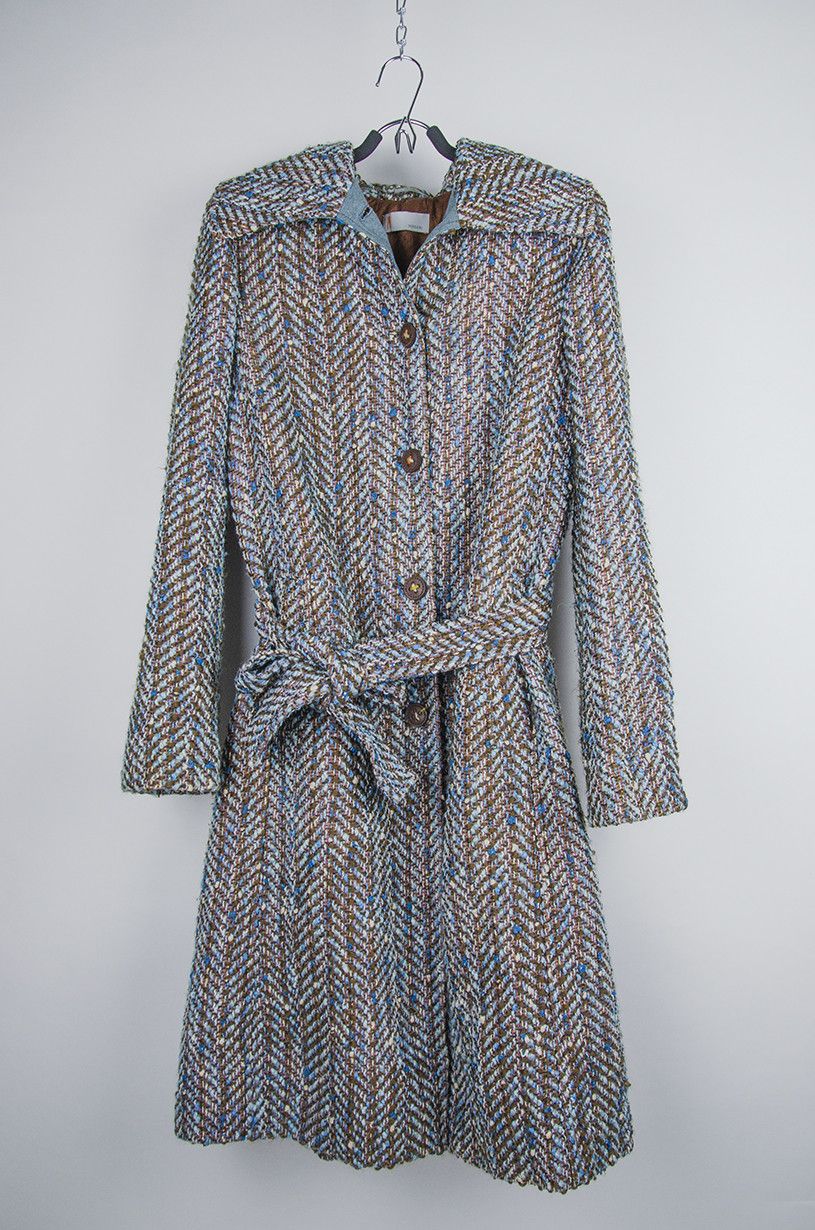 Missoni MISSONI Multicolor Single Breasted Knit Coat Size M / US 6-8 / IT 42-44 - 1 Thumbnail