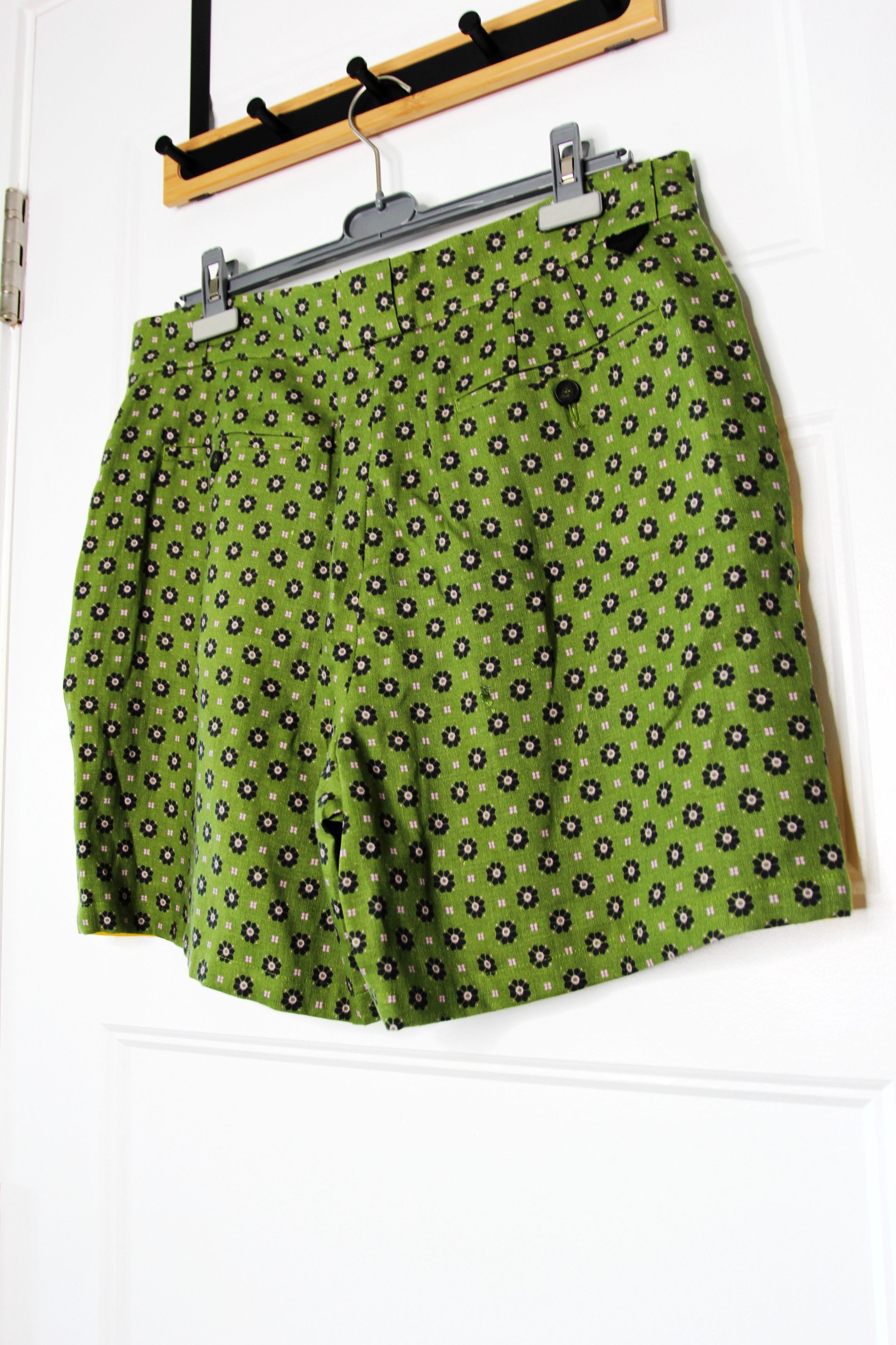 Erdem BNWT SS23 ERDEM LUCAS PATCHWORK PAISLEY LINEN SHORTS 50 Size US 34 / EU 50 - 7 Thumbnail