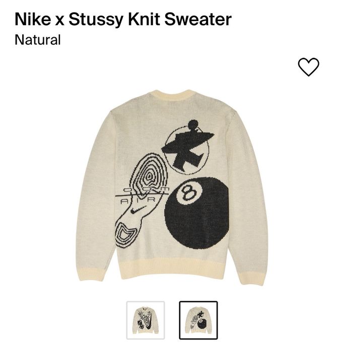 Nike x discount stussy knit sweater