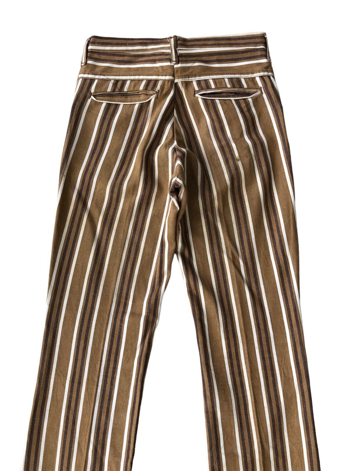 Vintage RARE🔥60s Psychedelic Hippies Lightning Zip Flare Pants Size US 27 - 5 Thumbnail