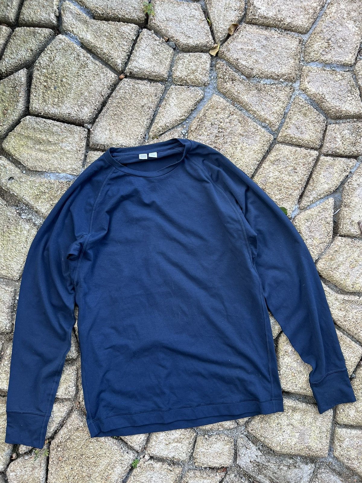 Lemaire × Uniqlo 🔥Uniqlo U Elastic Long Sleeves Tees Size US S / EU 44-46 / 1 - 1 Thumbnail