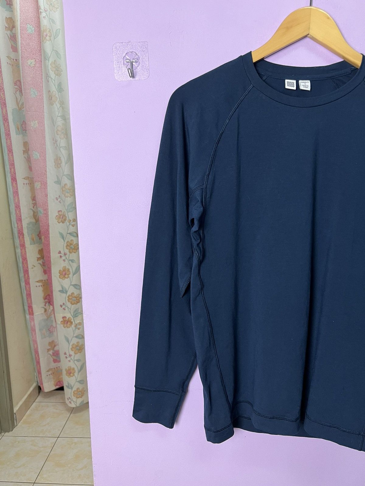 Lemaire × Uniqlo 🔥Uniqlo U Elastic Long Sleeves Tees Size US S / EU 44-46 / 1 - 4 Thumbnail