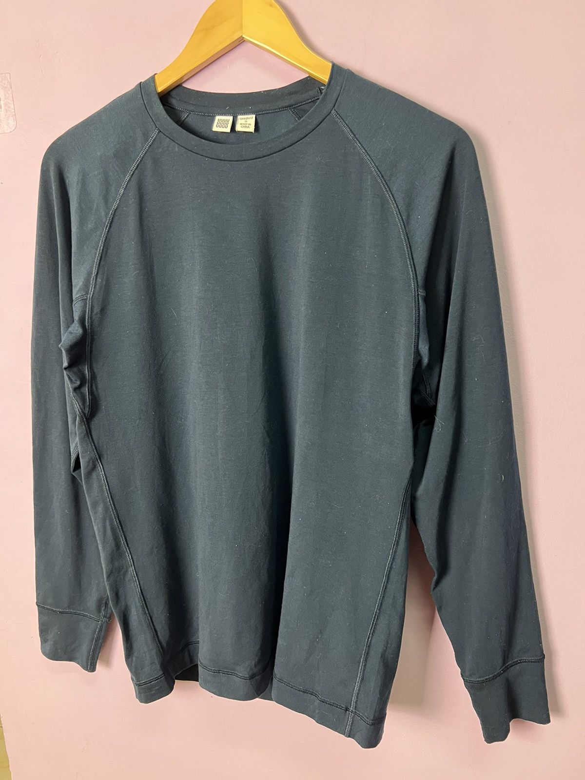 Lemaire × Uniqlo 🔥Uniqlo U Elastic Long Sleeves Tees Size US S / EU 44-46 / 1 - 6 Thumbnail
