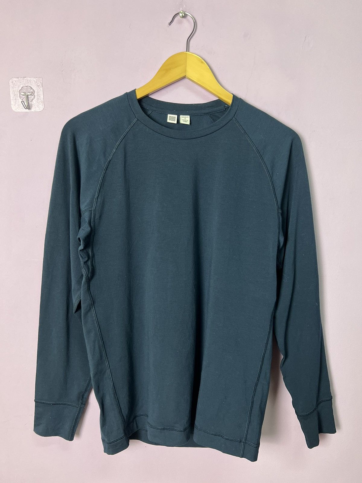 Lemaire × Uniqlo 🔥Uniqlo U Elastic Long Sleeves Tees Size US S / EU 44-46 / 1 - 2 Thumbnail