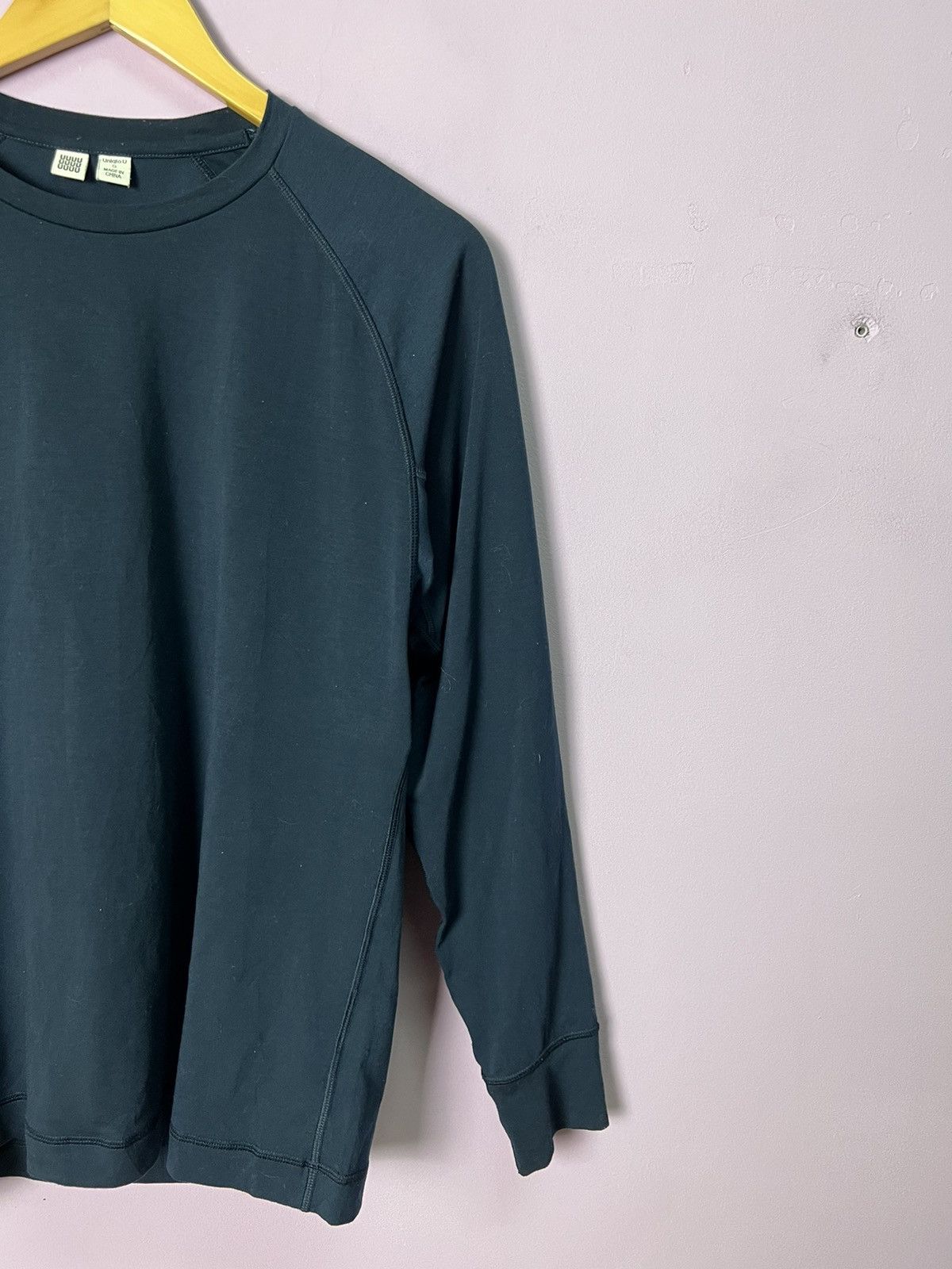 Lemaire × Uniqlo 🔥Uniqlo U Elastic Long Sleeves Tees Size US S / EU 44-46 / 1 - 5 Thumbnail
