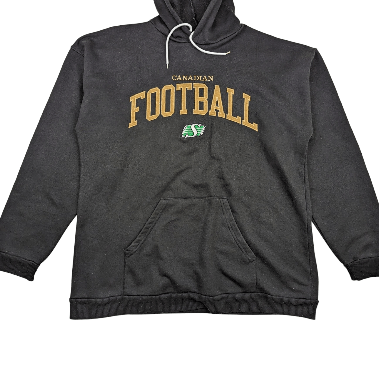 NFL Vintage CANADIAN FOOTBALL Saskatchewan Roughriders Hoodie Size US L / EU 52-54 / 3 - 3 Thumbnail