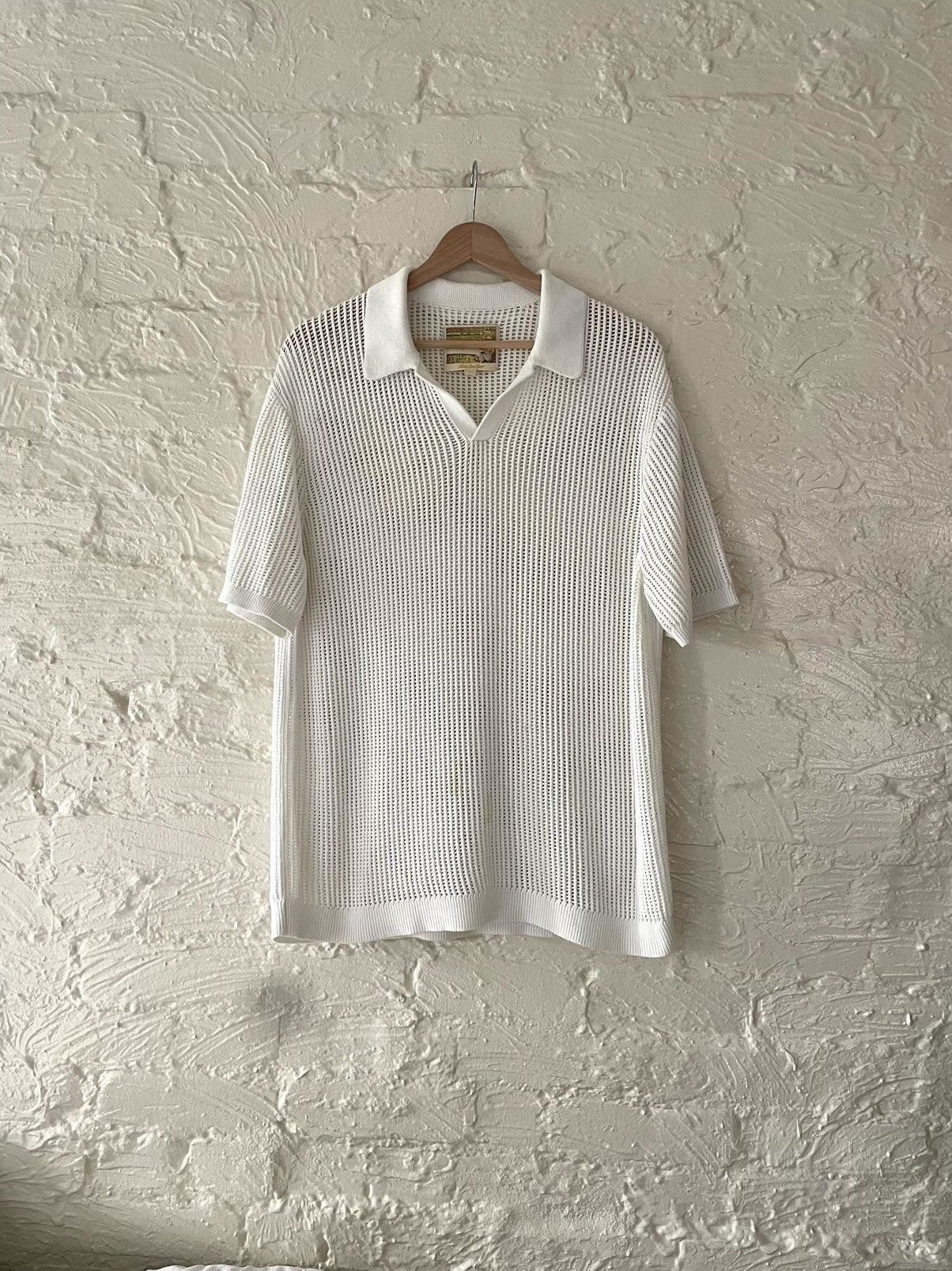 Aime Leon Dore Mesh Knit Polo Grailed