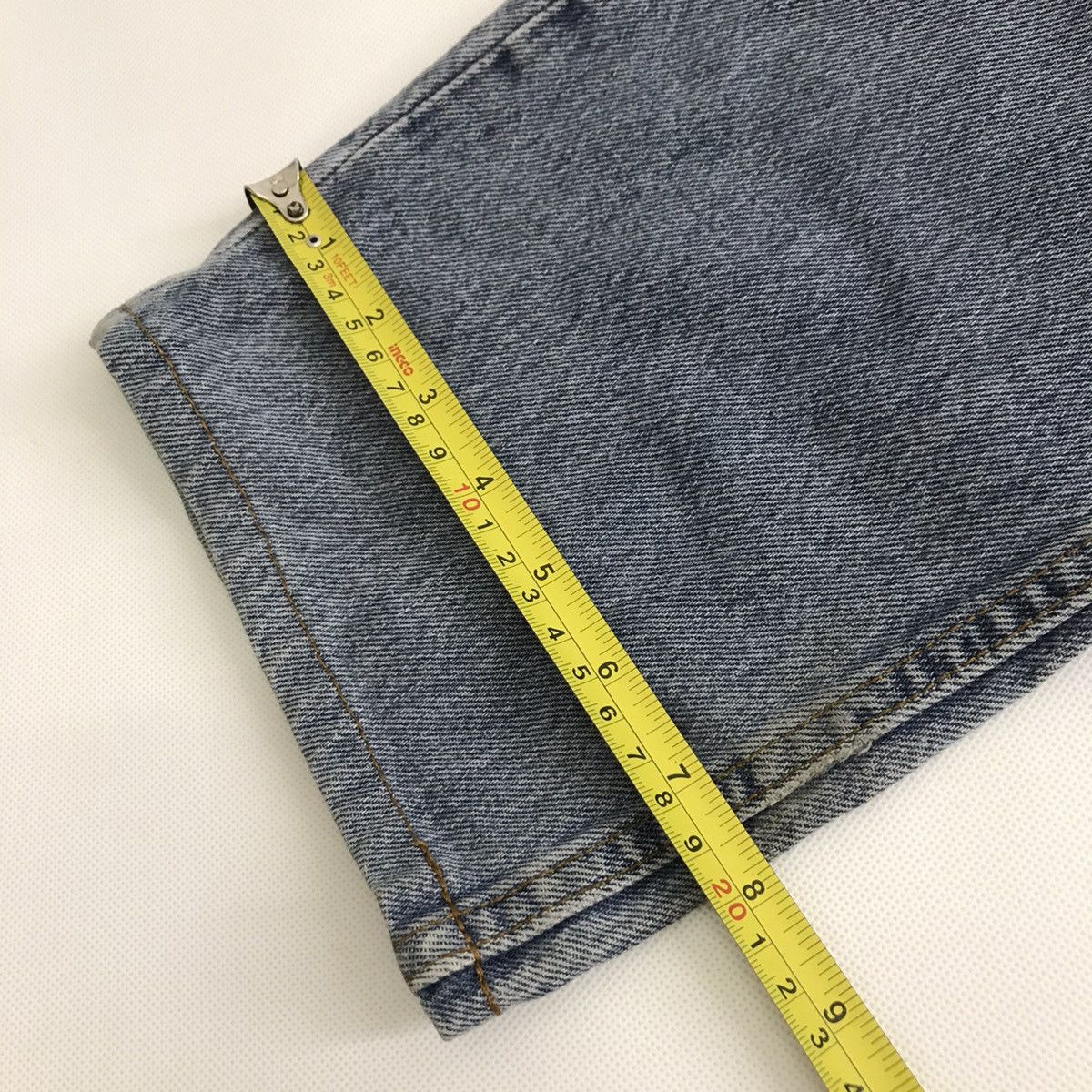 Levi's Vintage Clothing 90 Levi’s 501 Daicock koi Scales Custom Denim pants Size US 29 - 13 Thumbnail