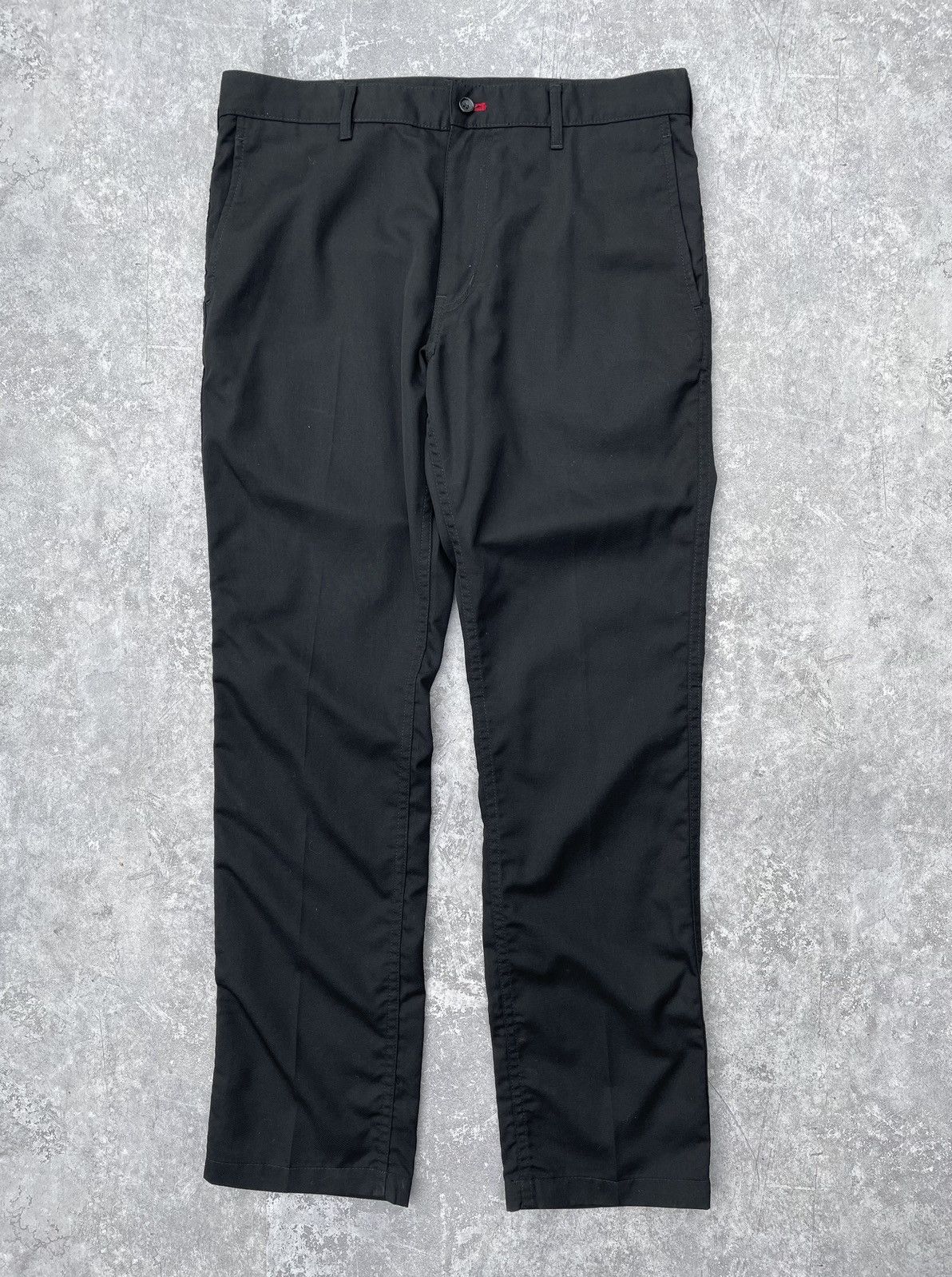 Comme Des Garcons Homme Black Wool Pants