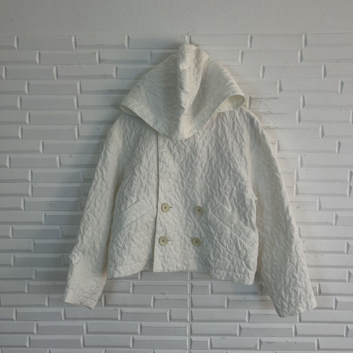 Issey Miyake VINTAGE CROPPED QUILTED JACKET IS ISSEY MIYAKE Size US M / EU 48-50 / 2 - 10 Thumbnail