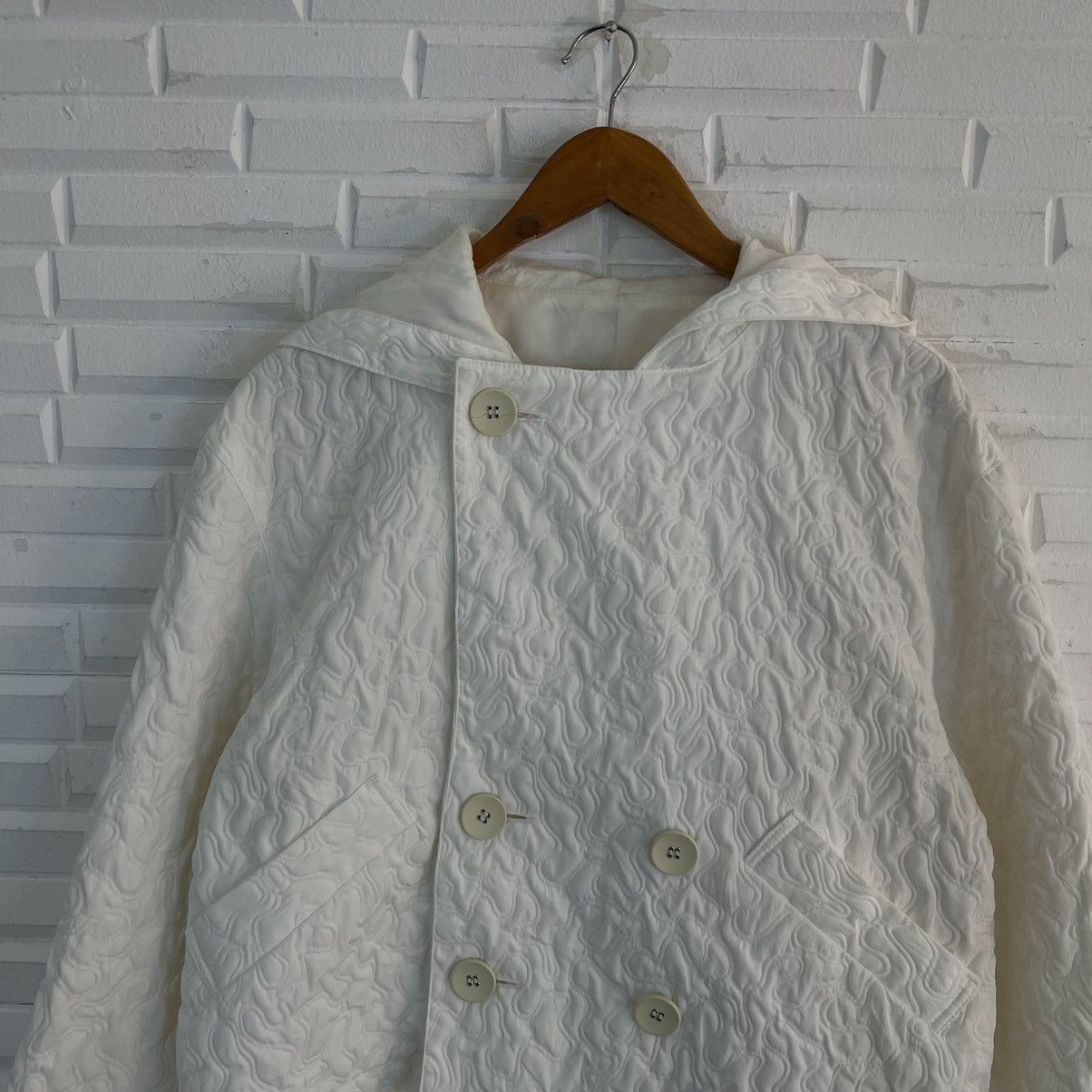 Issey Miyake VINTAGE CROPPED QUILTED JACKET IS ISSEY MIYAKE Size US M / EU 48-50 / 2 - 4 Thumbnail