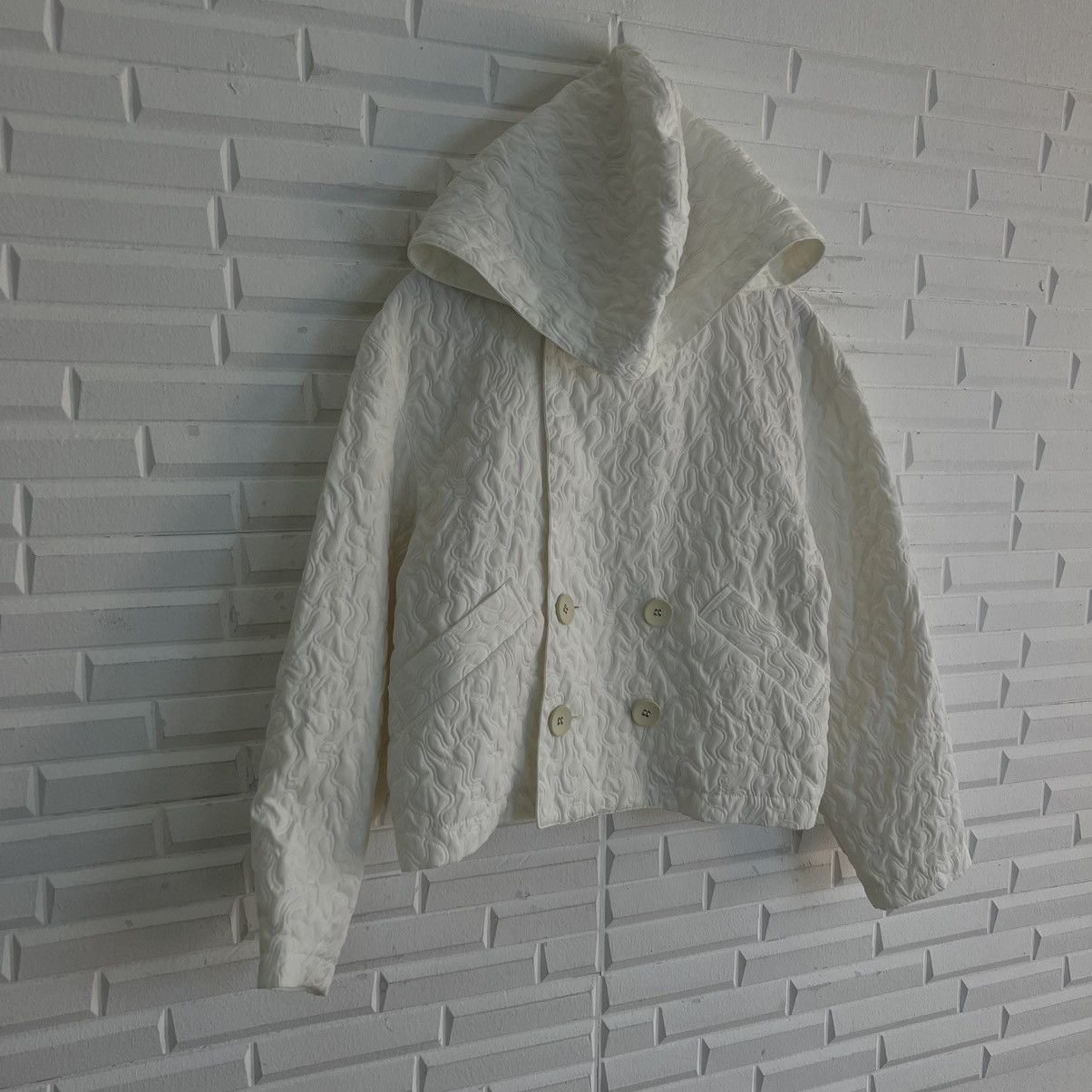 Issey Miyake VINTAGE CROPPED QUILTED JACKET IS ISSEY MIYAKE Size US M / EU 48-50 / 2 - 11 Thumbnail