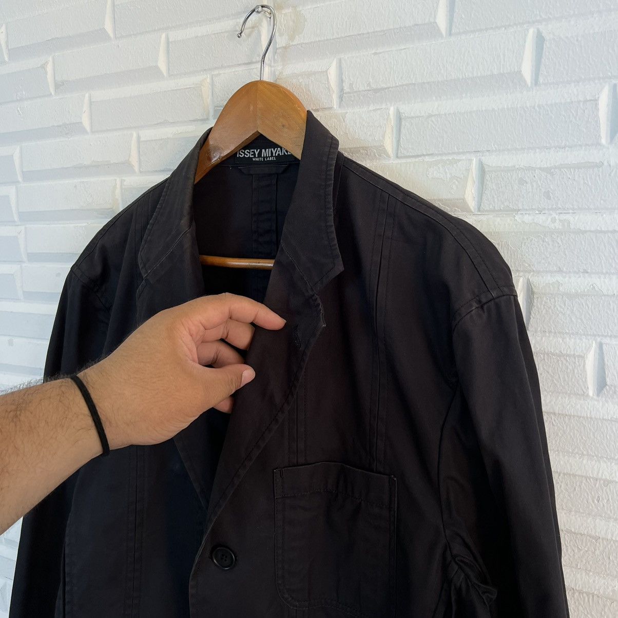 Issey Miyake VINTAGE HIKORY CHORE JACKET ISSEY MIYAKE WHITE LABEL Size US M / EU 48-50 / 2 - 4 Thumbnail
