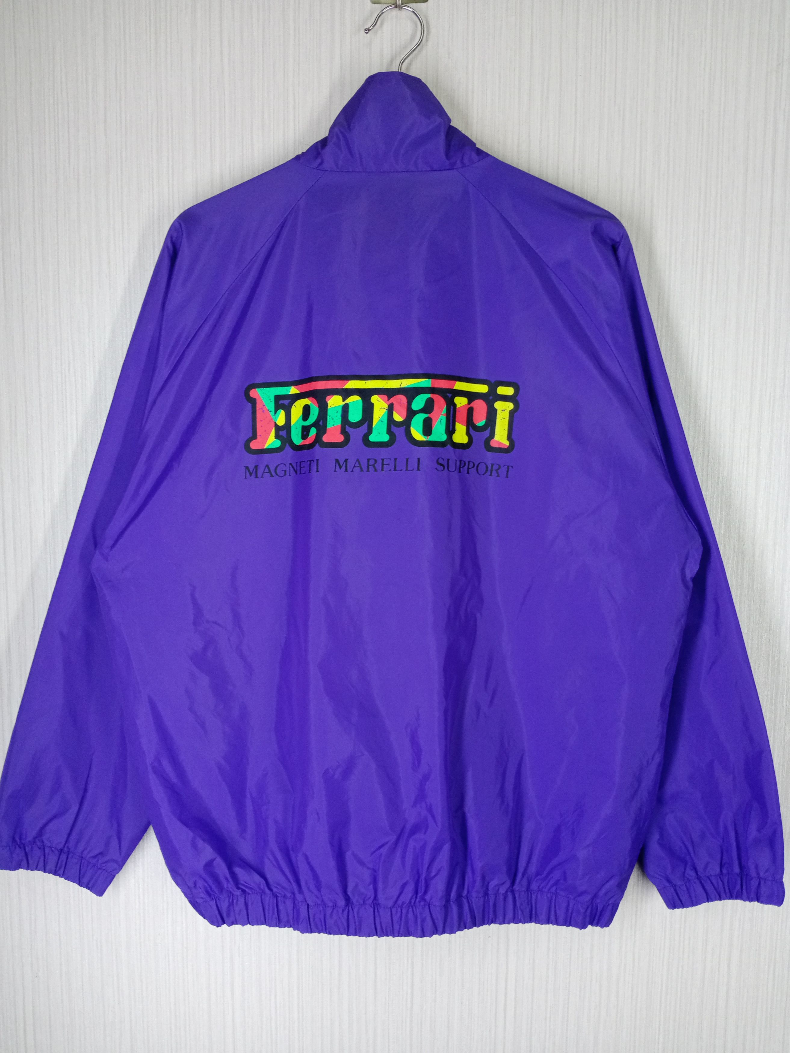 Vintage 90s Magnetic Marelli Ferrari Light Jacket
