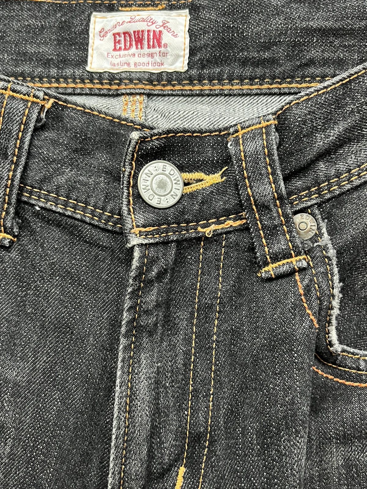 Japanese Brand 🔥Exclusive Vintage Distressed Buckle Back Flare Denim Jeans Size US 31 - 8 Thumbnail
