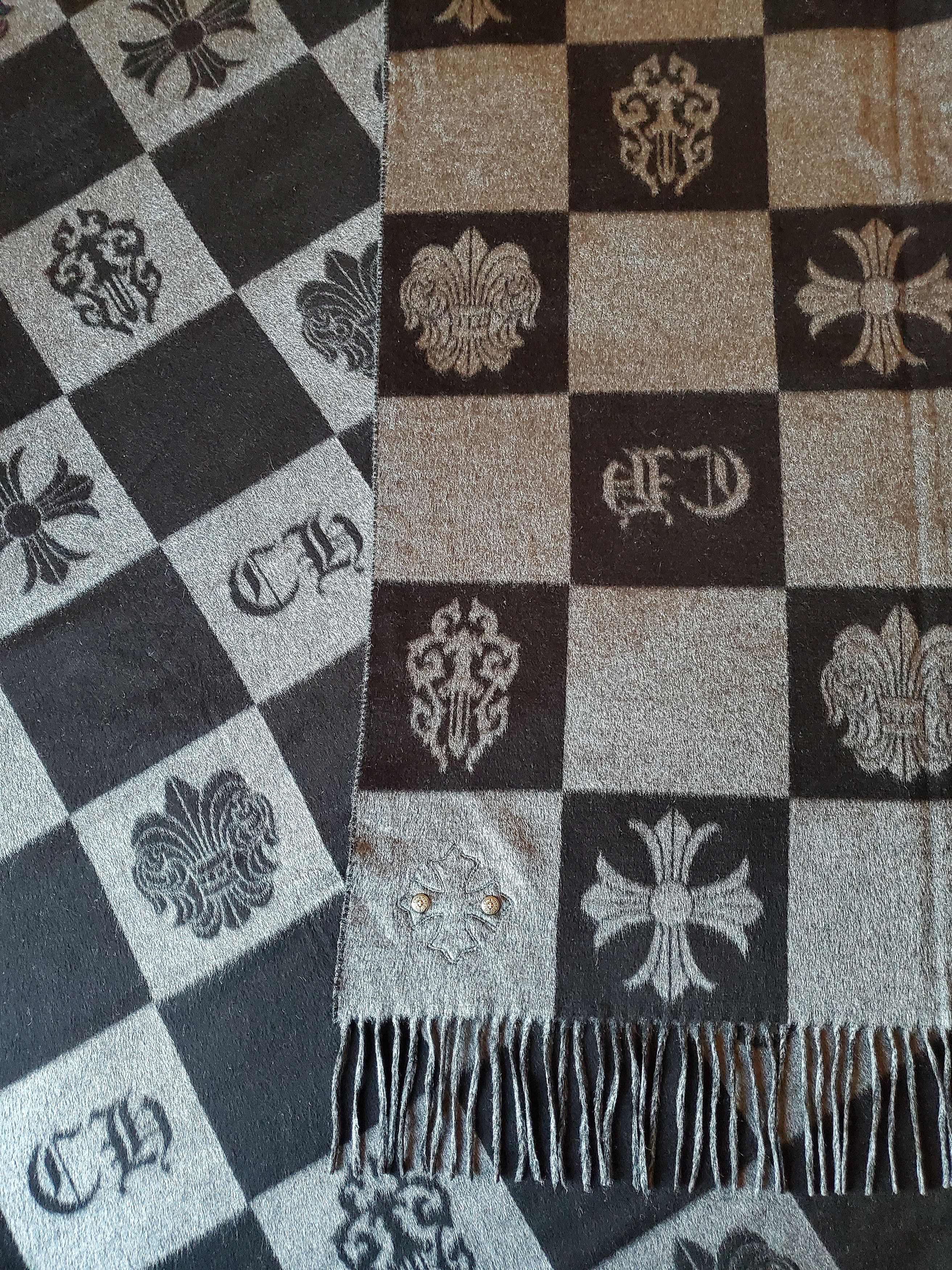 Chrome Hearts Chrome Hearts Logo Silk Blanket Size ONE SIZE - 3 Thumbnail