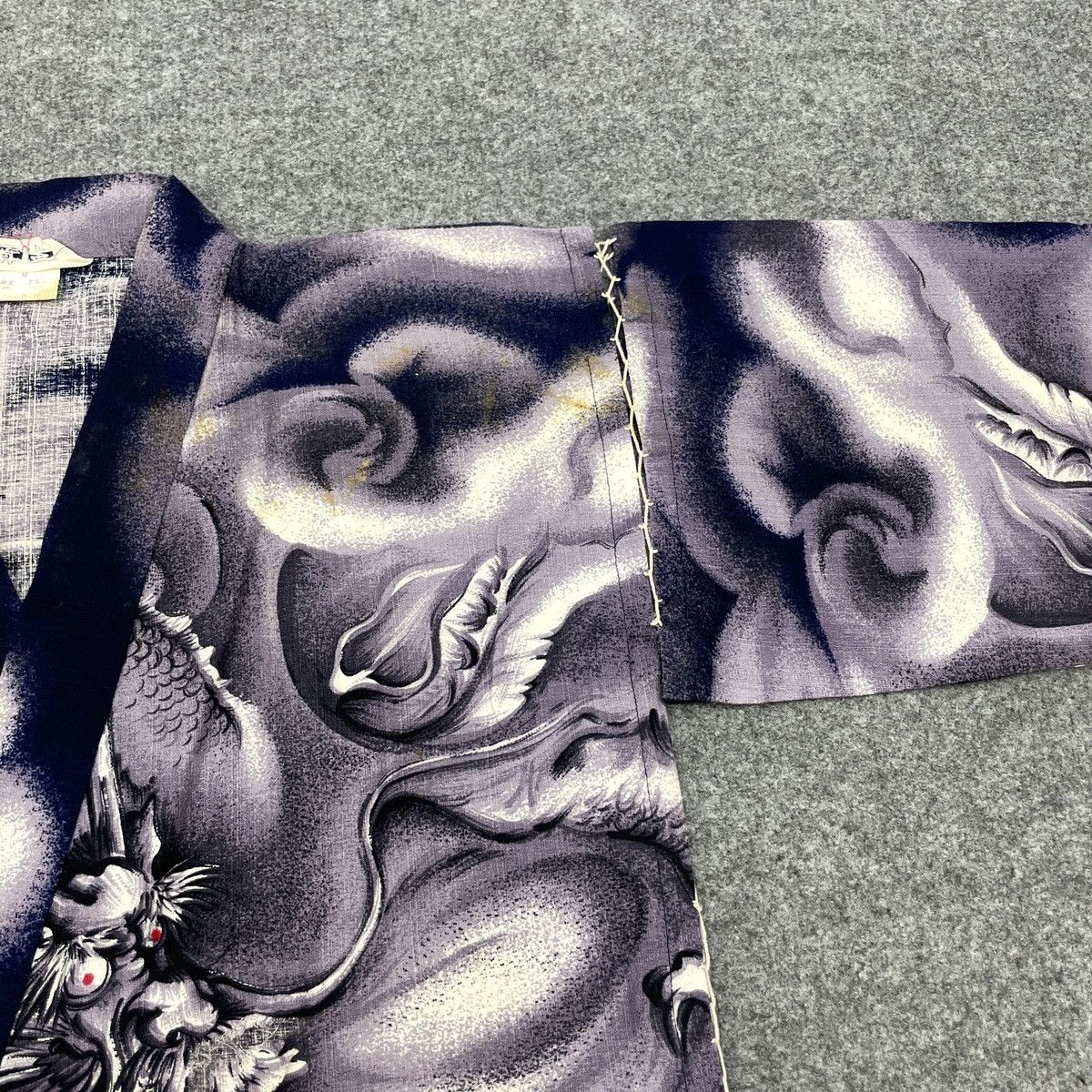 Japanese Brand Japanese Traditional Distressed Kimono Dragon Big Logo Size US S / EU 44-46 / 1 - 8 Thumbnail