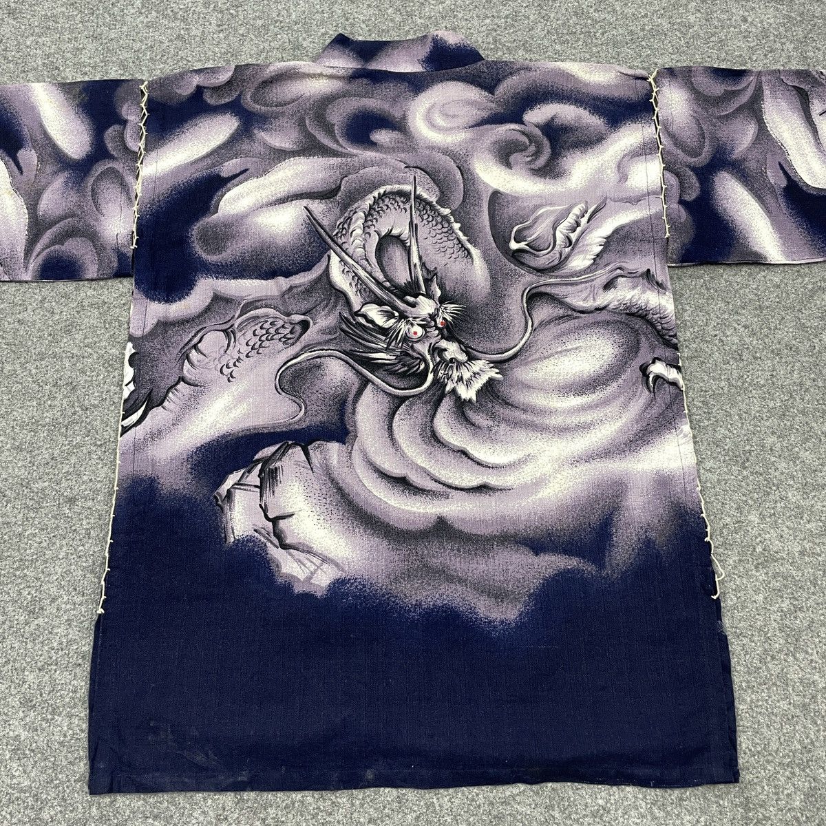 Japanese Brand Japanese Traditional Distressed Kimono Dragon Big Logo Size US S / EU 44-46 / 1 - 3 Thumbnail