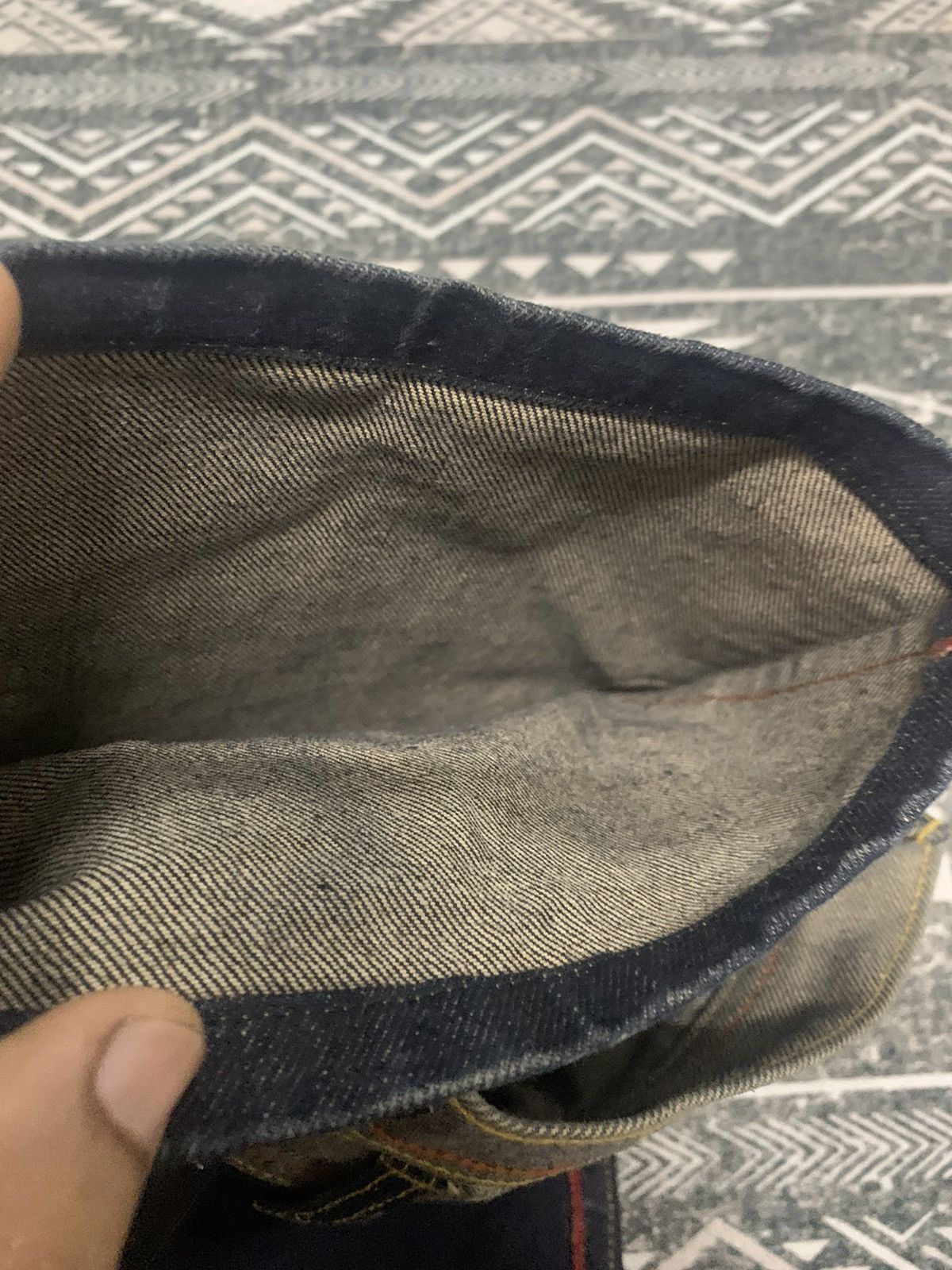 Sean John RARE SEAN JOHN SELVEDGE OUTSIDE JEANS Size US 34 / EU 50 - 11 Thumbnail