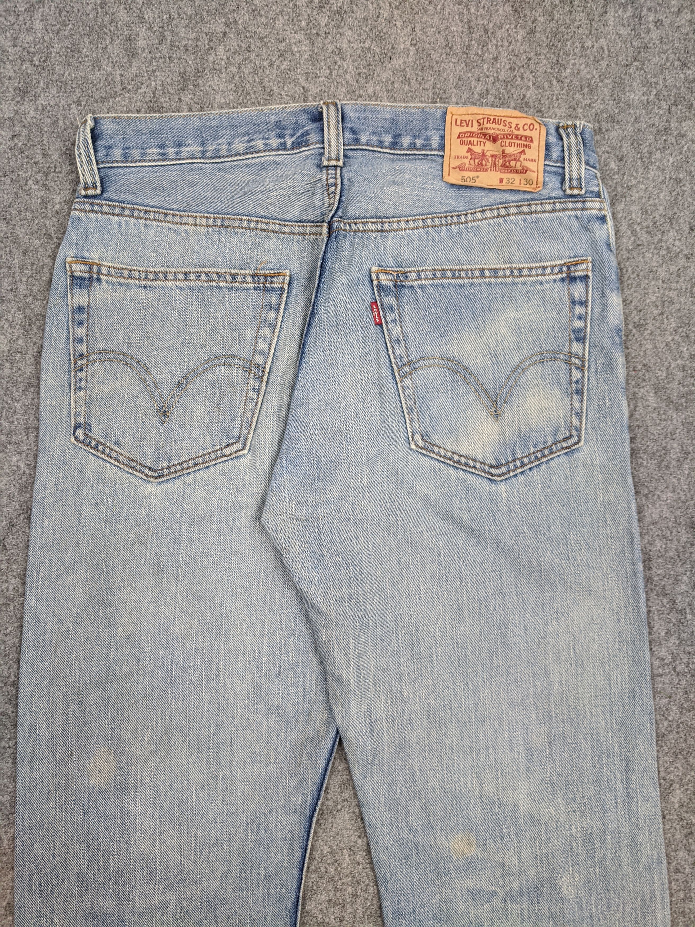 Levi's Vintage Levis 505 Jeans DP0604 Size US 32 / EU 48 - 4 Thumbnail