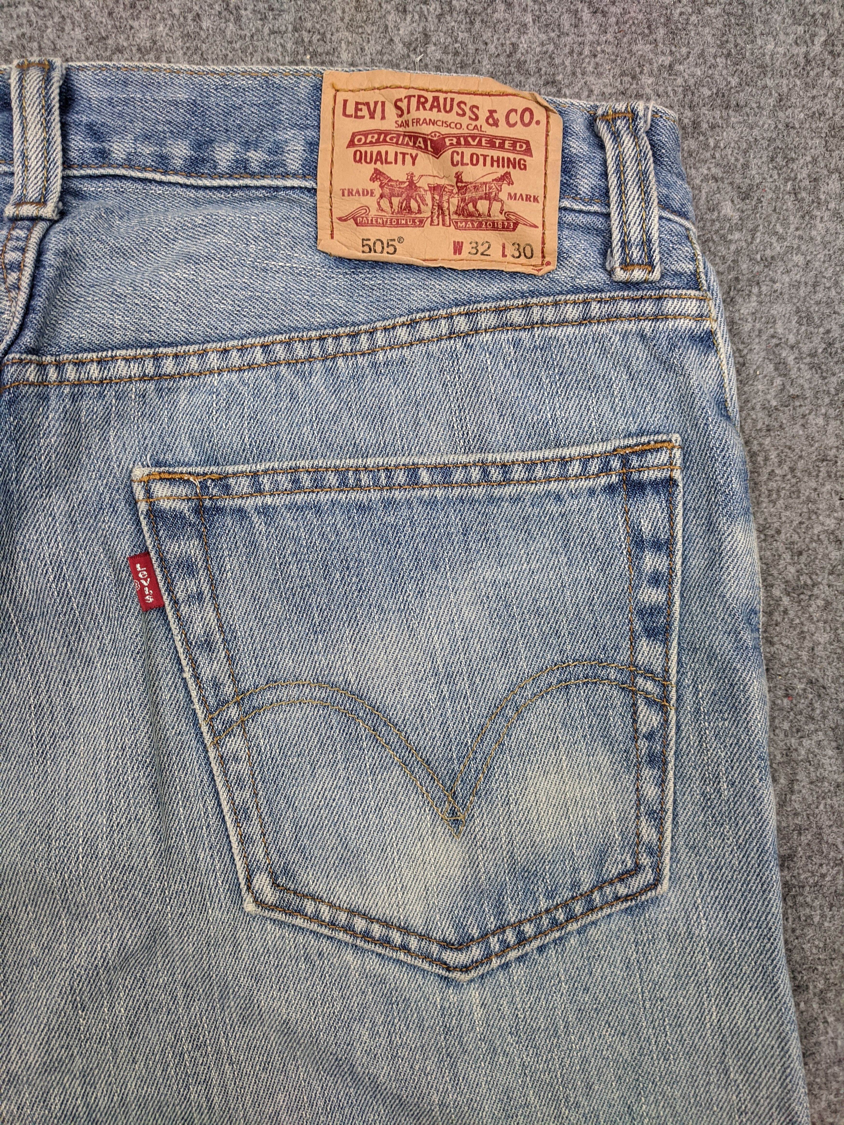 Levi's Vintage Levis 505 Jeans DP0604 Size US 32 / EU 48 - 13 Thumbnail