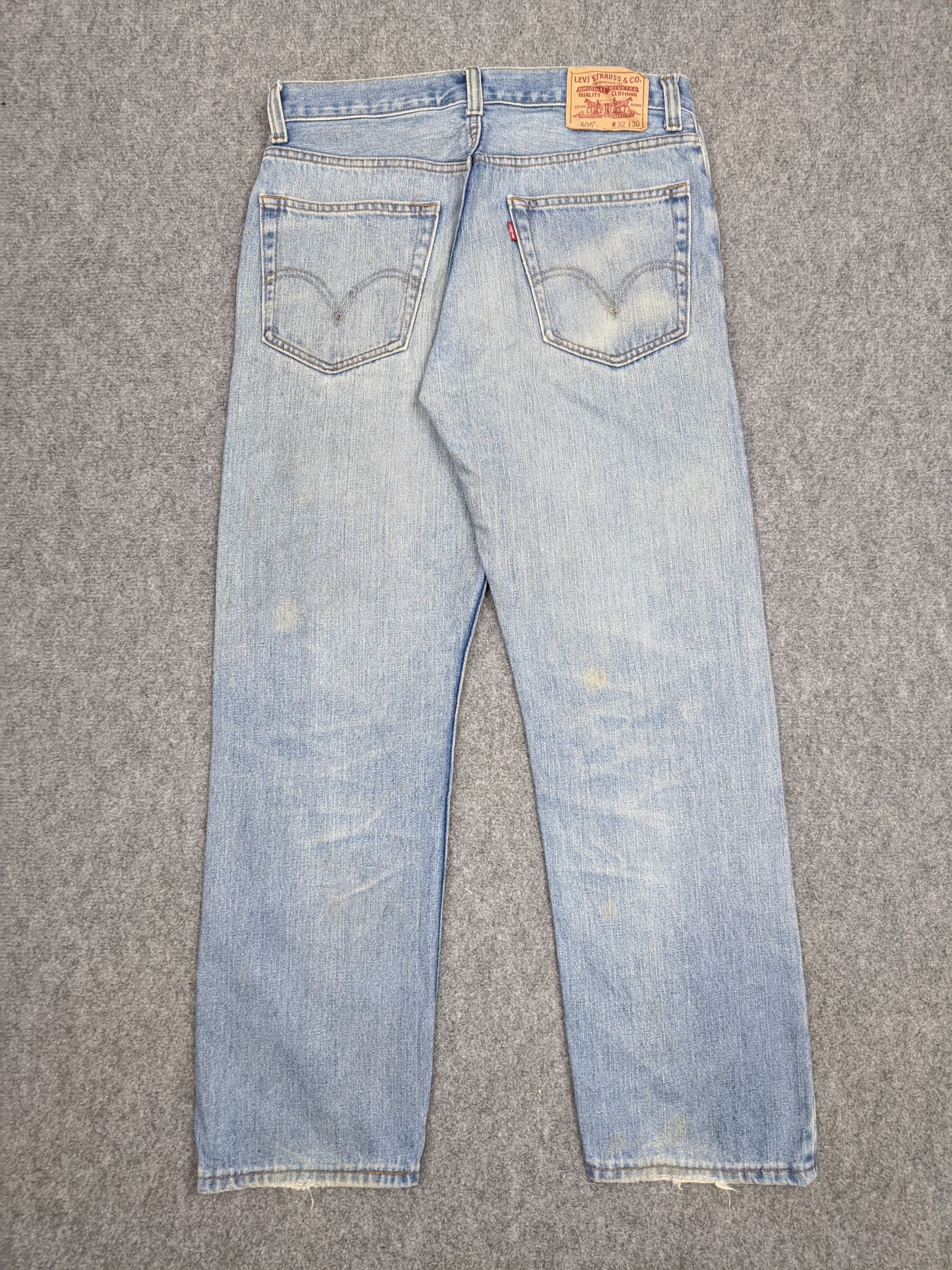 Levi's Vintage Levis 505 Jeans DP0604 Size US 32 / EU 48 - 3 Thumbnail