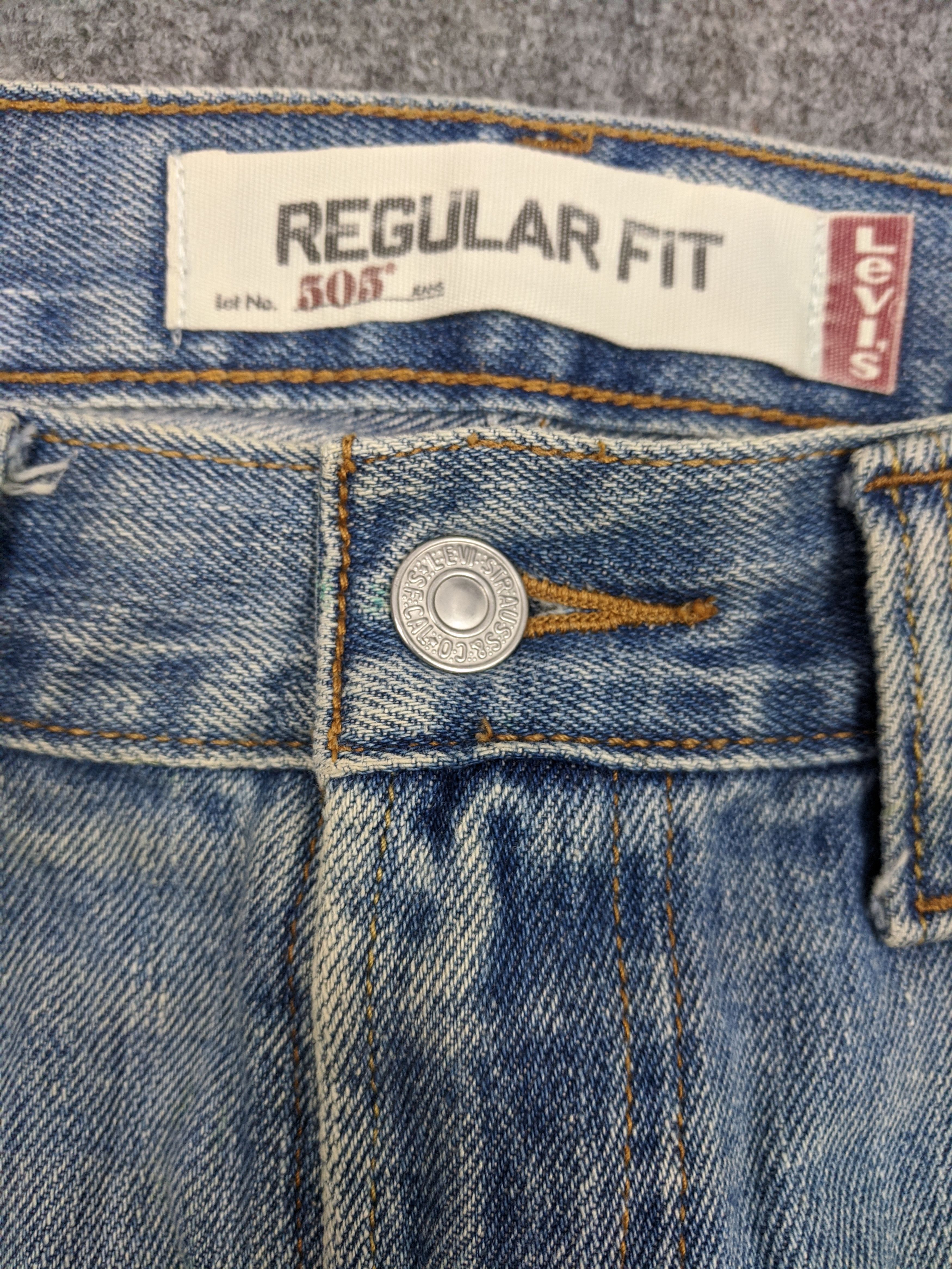 Levi's Vintage Levis 505 Jeans DP0604 Size US 32 / EU 48 - 7 Thumbnail