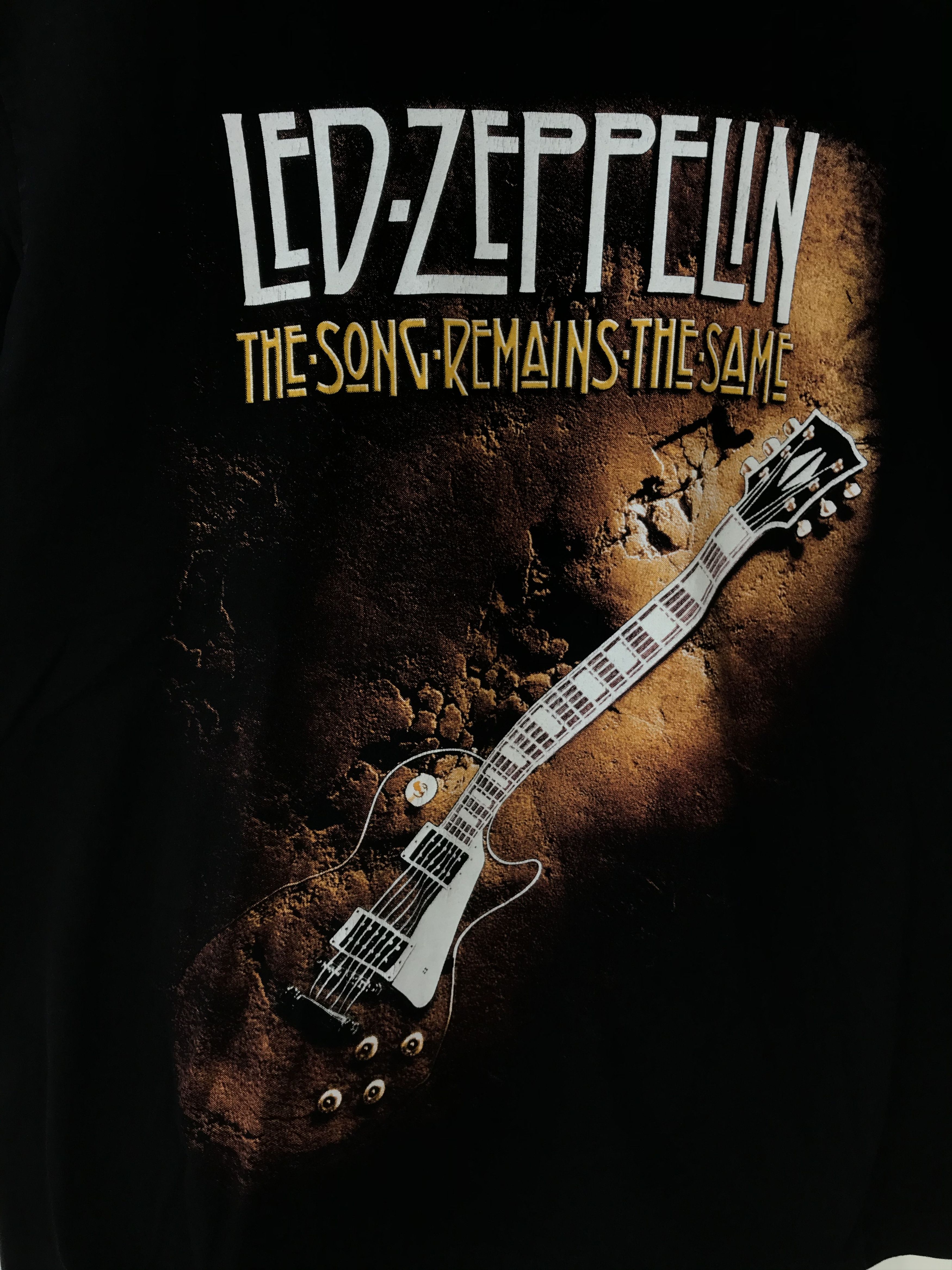 Band Tees Vintage Led Zeppelin single stitch band tee black Size US M / EU 48-50 / 2 - 3 Thumbnail
