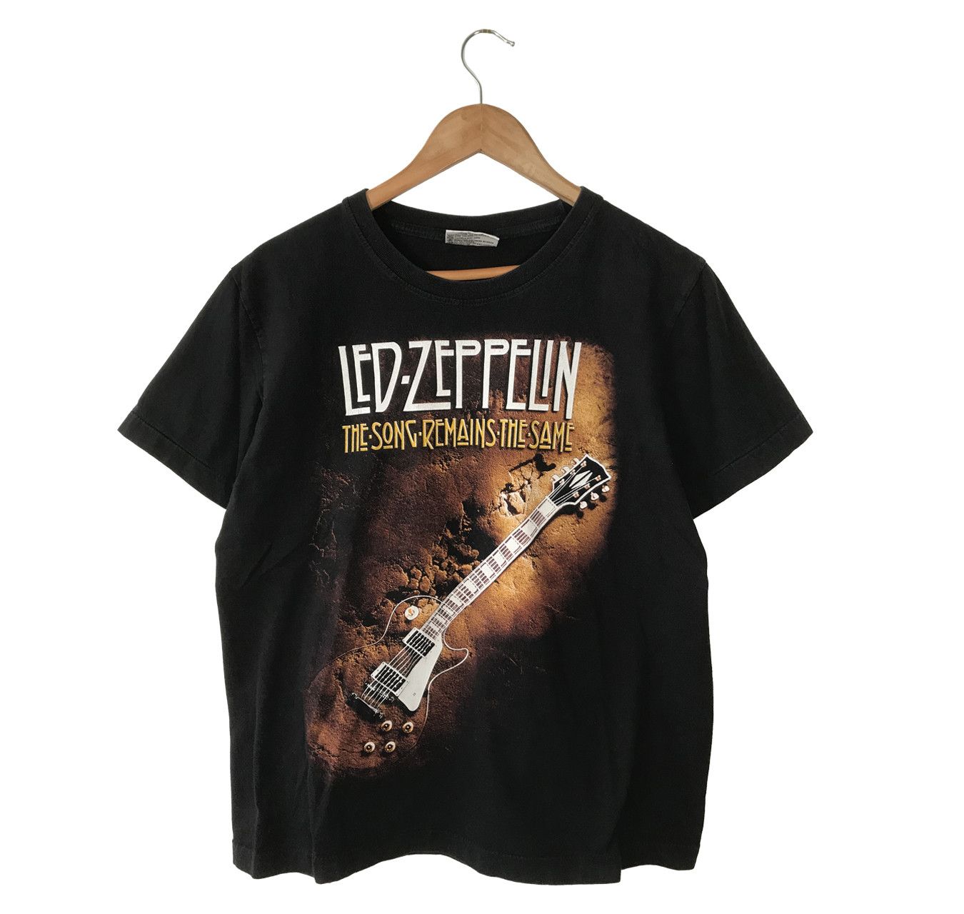Band Tees Vintage Led Zeppelin single stitch band tee black Size US M / EU 48-50 / 2 - 1 Thumbnail