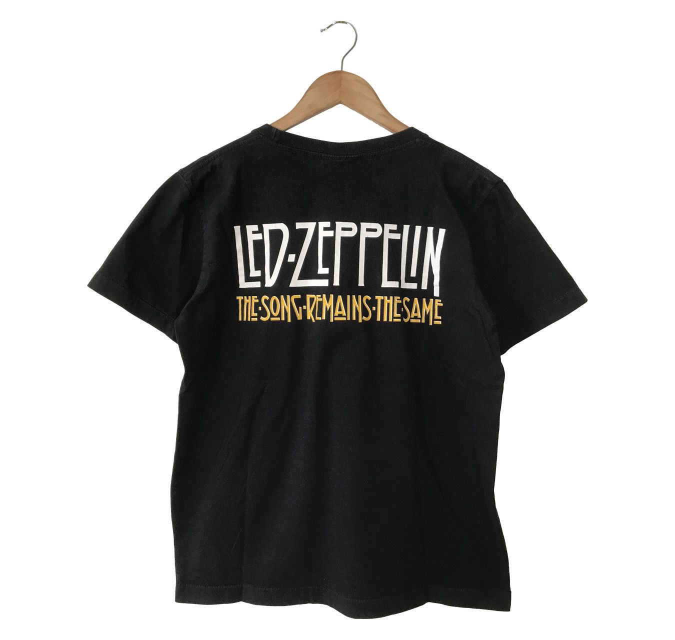Band Tees Vintage Led Zeppelin single stitch band tee black Size US M / EU 48-50 / 2 - 2 Thumbnail
