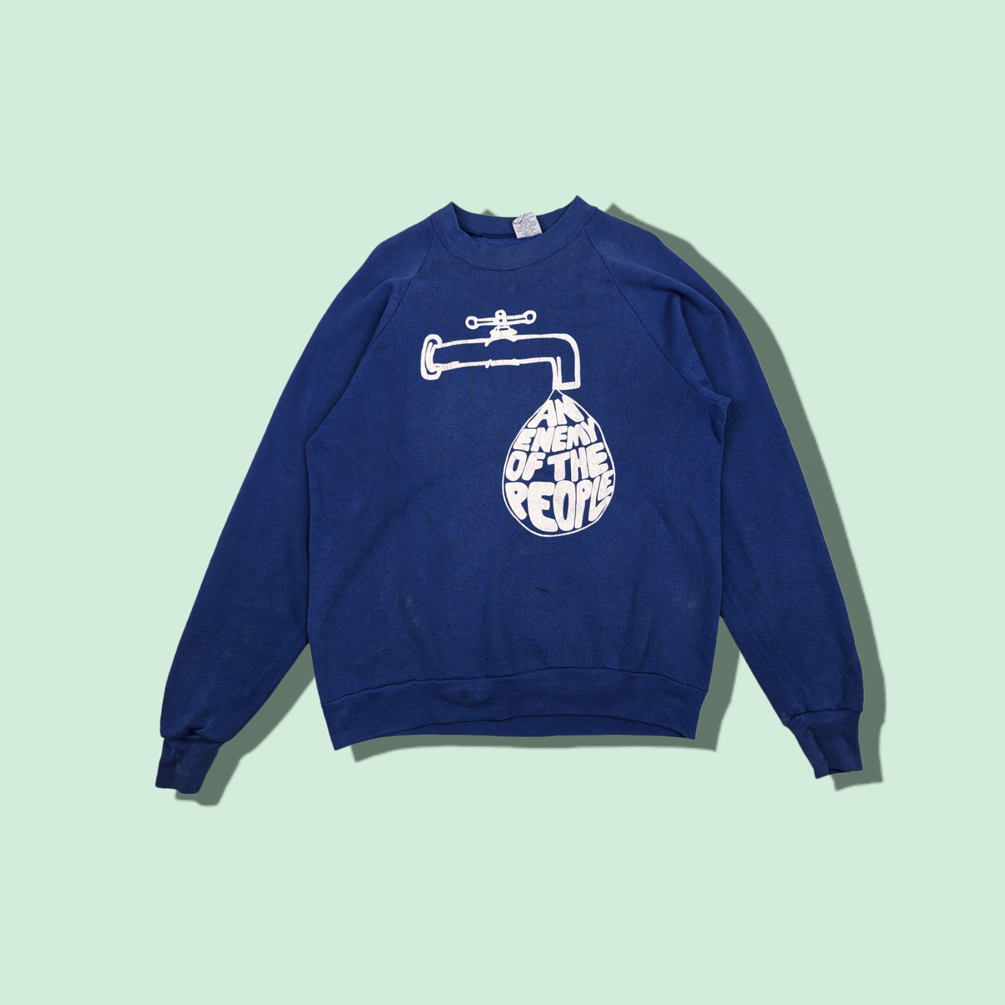 Dickies Vintage 90's DICKIES An Enemy Of The People Sweatshirt Size US L / EU 52-54 / 3 - 1 Thumbnail