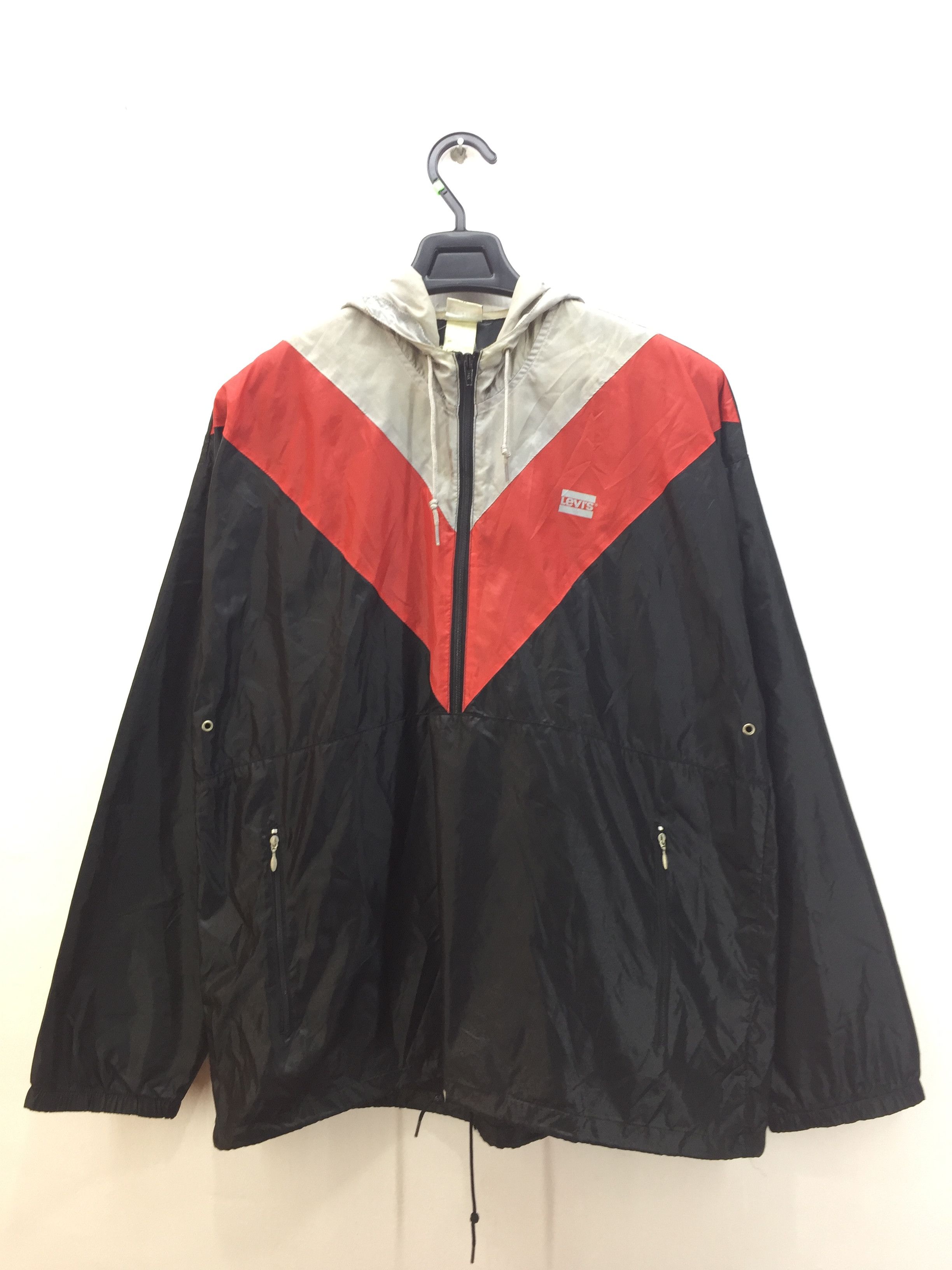 Levi's VINTAGE LEVIS NICE DESIGN NYLON WINDBREAKER JACKET Size US M / EU 48-50 / 2 - 1 Thumbnail