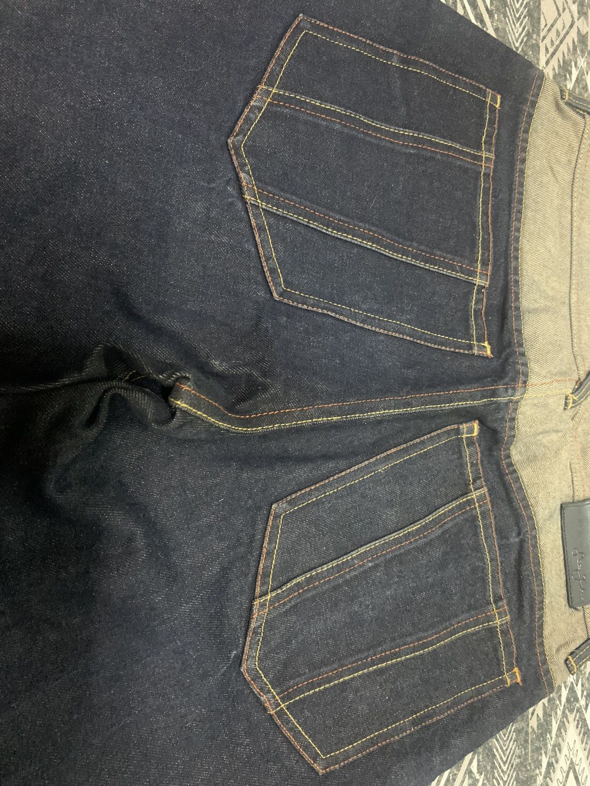 Sean John RARE SEAN JOHN SELVEDGE OUTSIDE JEANS Size US 34 / EU 50 - 10 Thumbnail