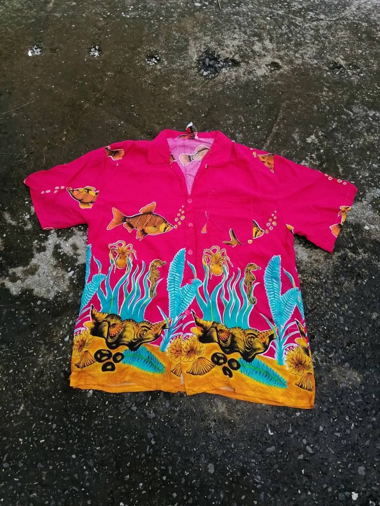 Other Bonanza Hawaiian Buttons Shirt Size US L / EU 52-54 / 3 - 1 Thumbnail