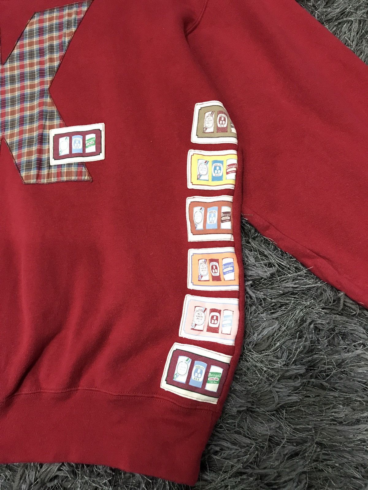 Japanese Brand Japanese Designer Karl Helmut Patches Sweatshirt Size US L / EU 52-54 / 3 - 5 Thumbnail
