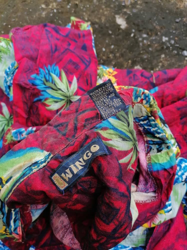 Other Wingo Hawaiian Buttons Shirt Size US L / EU 52-54 / 3 - 3 Thumbnail
