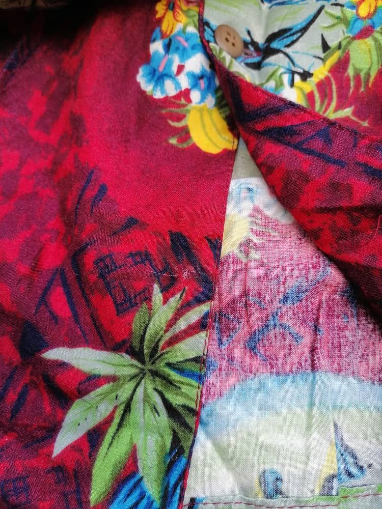 Other Wingo Hawaiian Buttons Shirt Size US L / EU 52-54 / 3 - 2 Thumbnail
