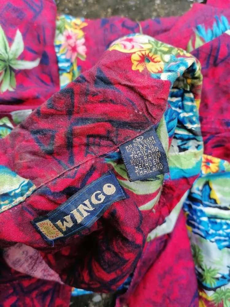Other Wingo Hawaiian Buttons Shirt Size US L / EU 52-54 / 3 - 5 Thumbnail